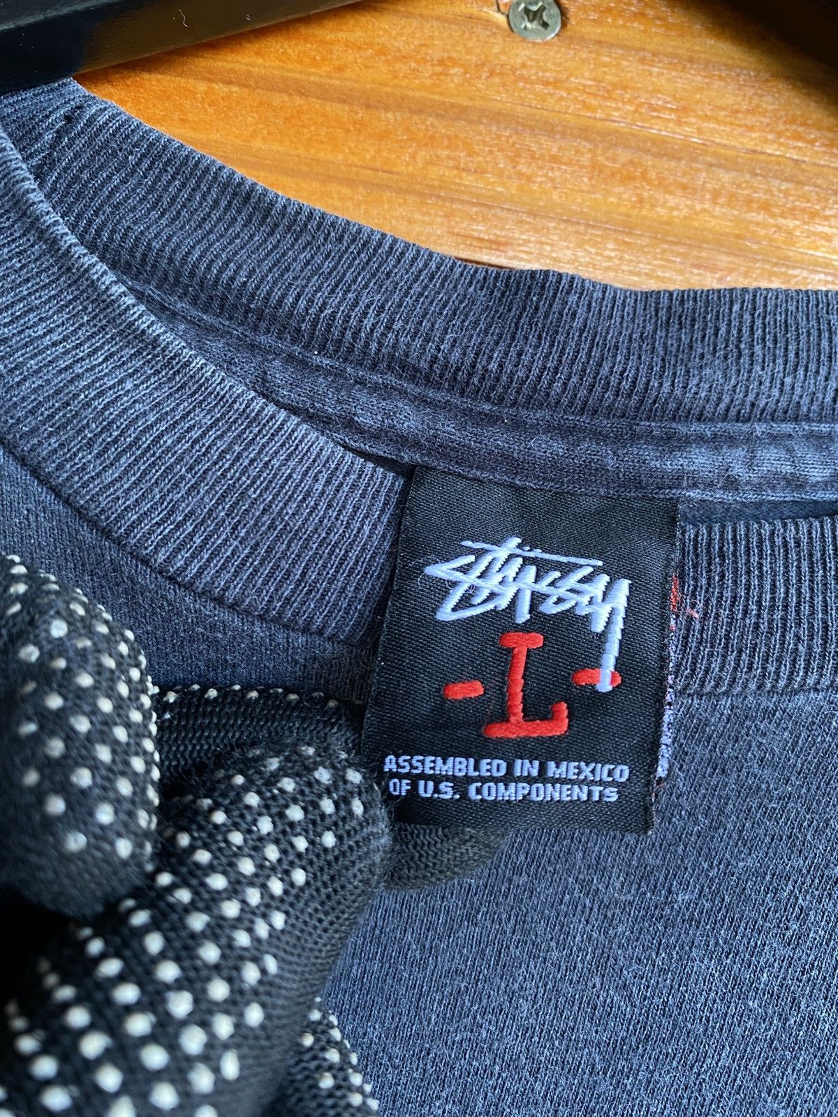 Stussy Vintage Late 90s Stüssy Hip-Hop Graphic T-Shirt Faded Black Size US L / EU 52-54 / 3 - 9 Thumbnail