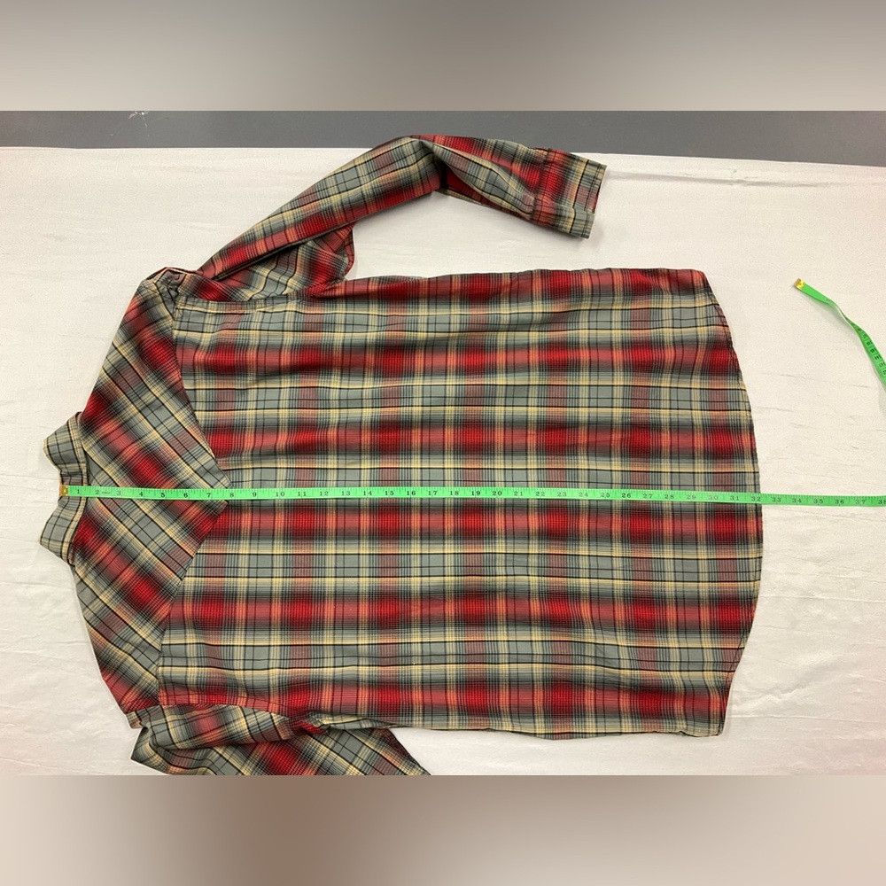 Pendleton × Vintage PENDLETON Frontier Long Sleeve Western Yoke Shirt Red Plaid Size US M / EU 48-50 / 2 - 7 Thumbnail