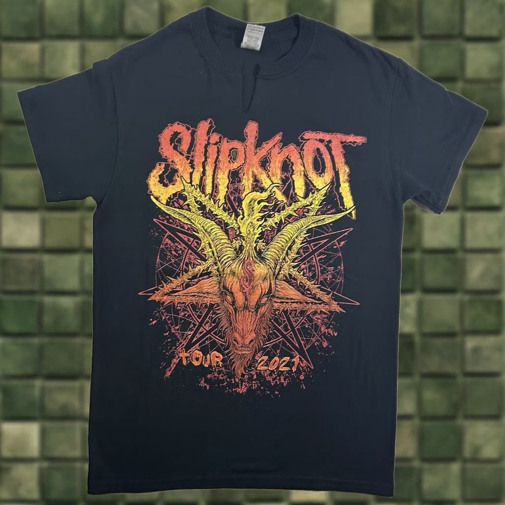 Gildan Slipknot T Shirt 21 Tour Knotfest Roadshow Fever 333 Code Orange Killswitch Smal Size US S / EU 44-46 / 1 - 1 Thumbnail