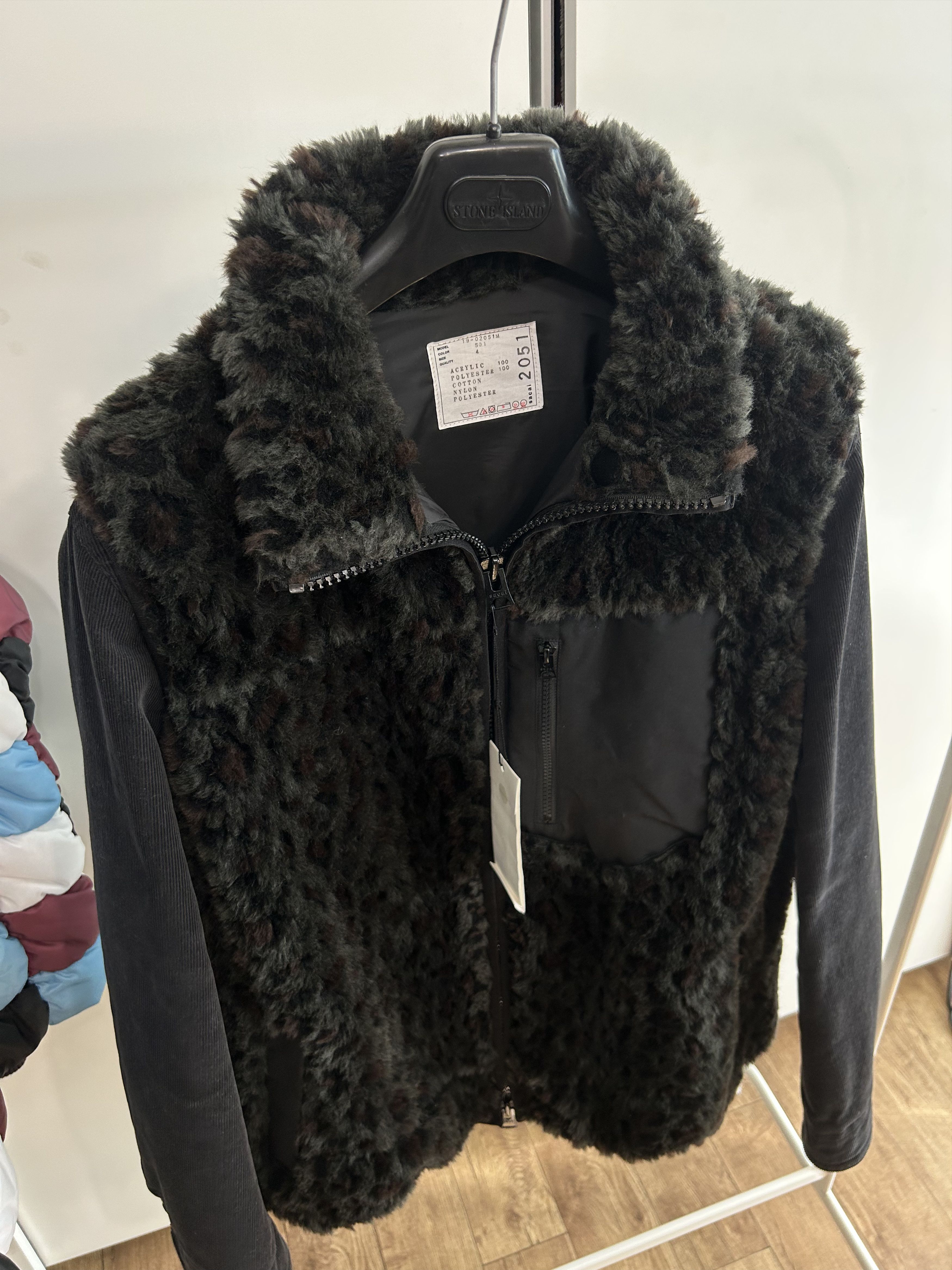 Sacai SACAI Fur-Trimmed Collection Jacket Size US XL / EU 56 / 4 - 7 Thumbnail