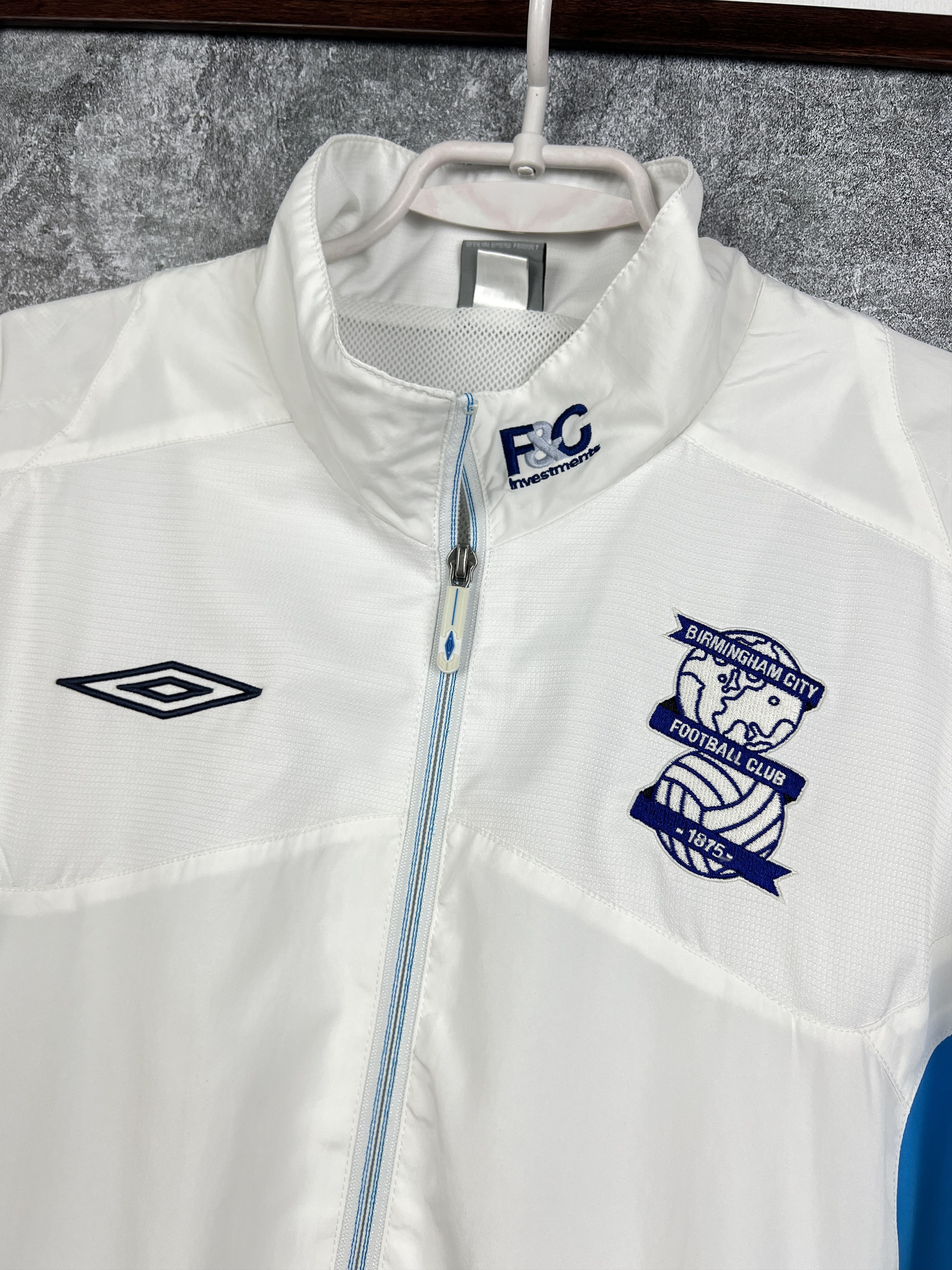 Umbro Vintage Birmingham City Football Jacket Soccer Track Top Size US L / EU 52-54 / 3 - 3 Thumbnail
