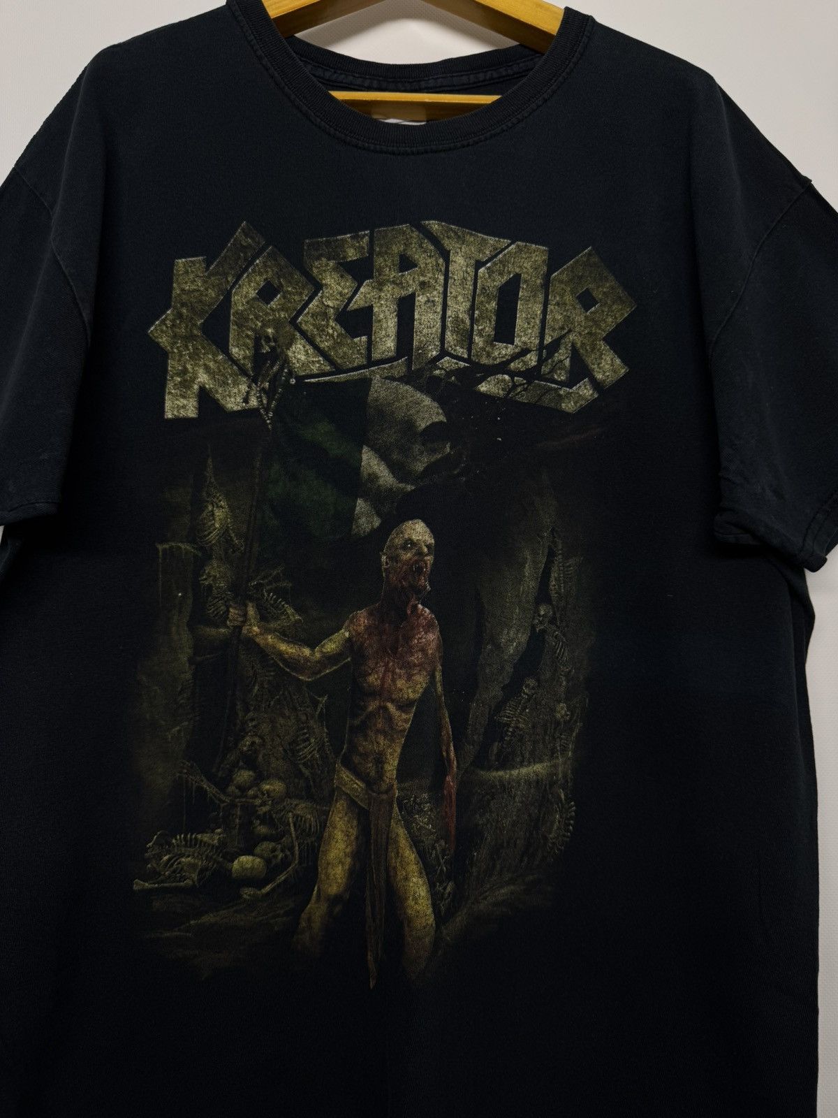 Gildan Vintage Kreator death to the world tour t-shirt Size US L / EU 52-54 / 3 - 2 Thumbnail