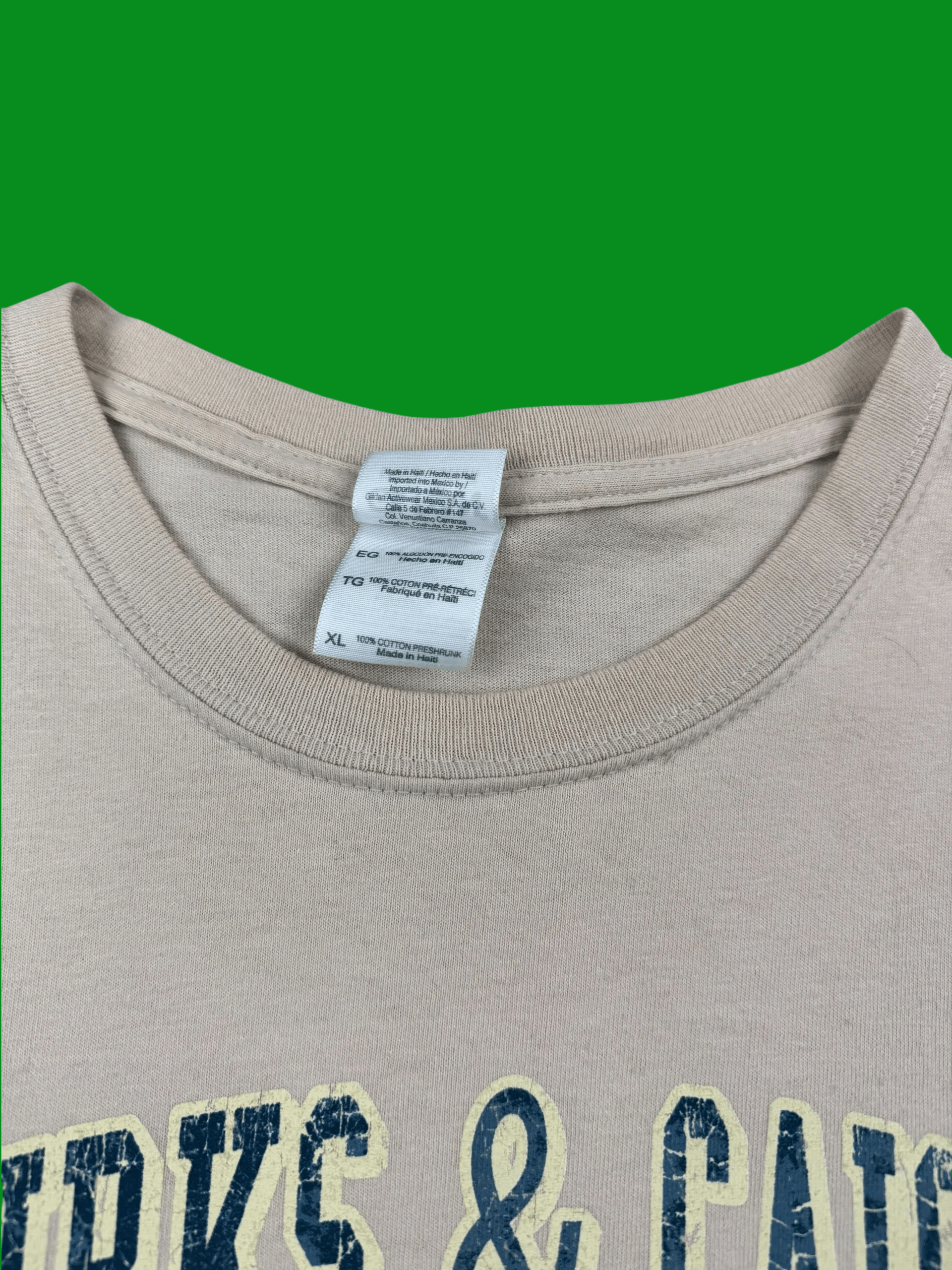 Vintage VTG 90s Turks and Caicos Tropical Graphic Tee Size US XL / EU 56 / 4 - 3 Thumbnail