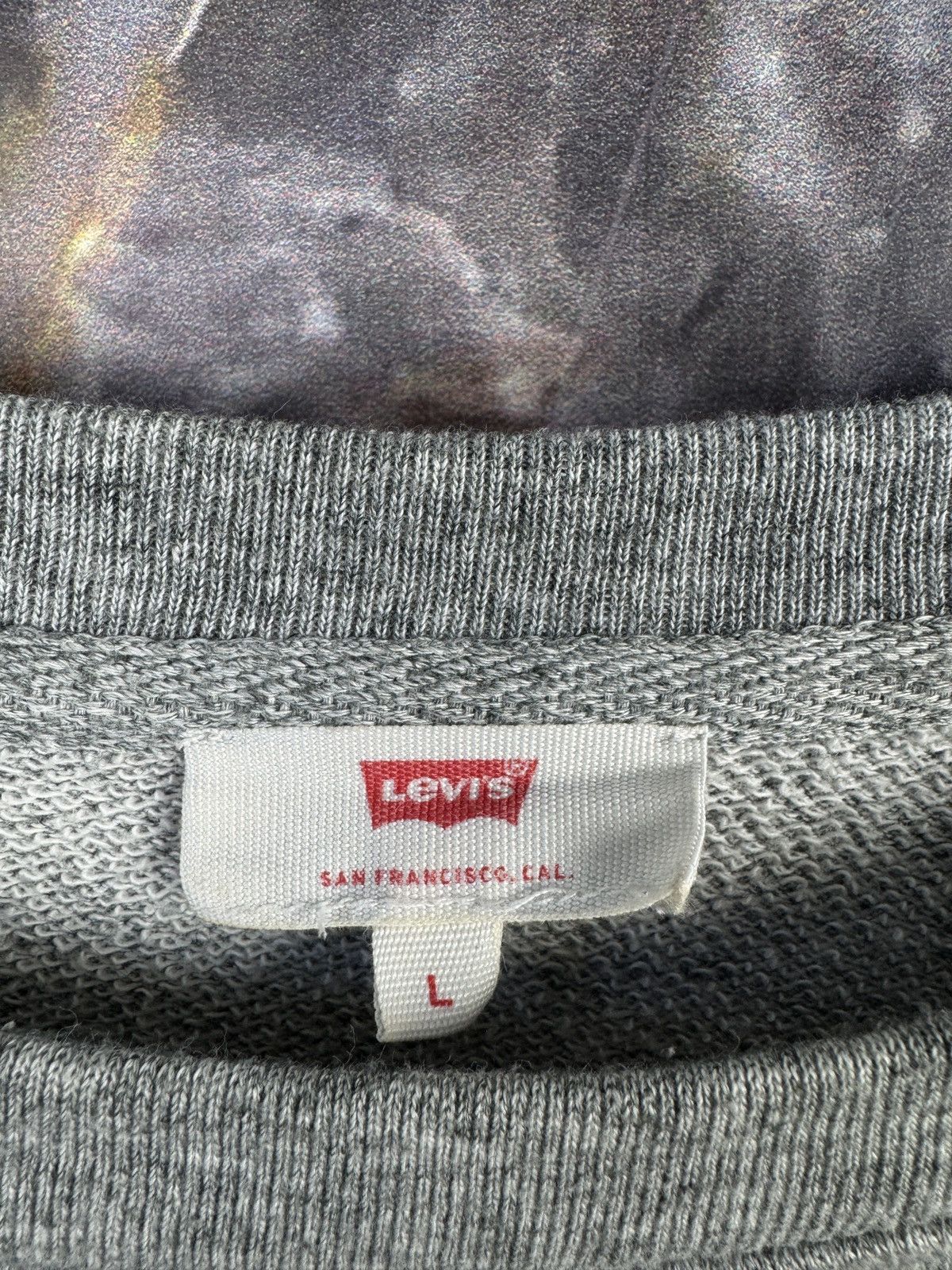 Levi's Women’s Levi’s Sweatshirt Pullover Gray Streetwear Size L Size L / US 10 / IT 46 - 6 Thumbnail