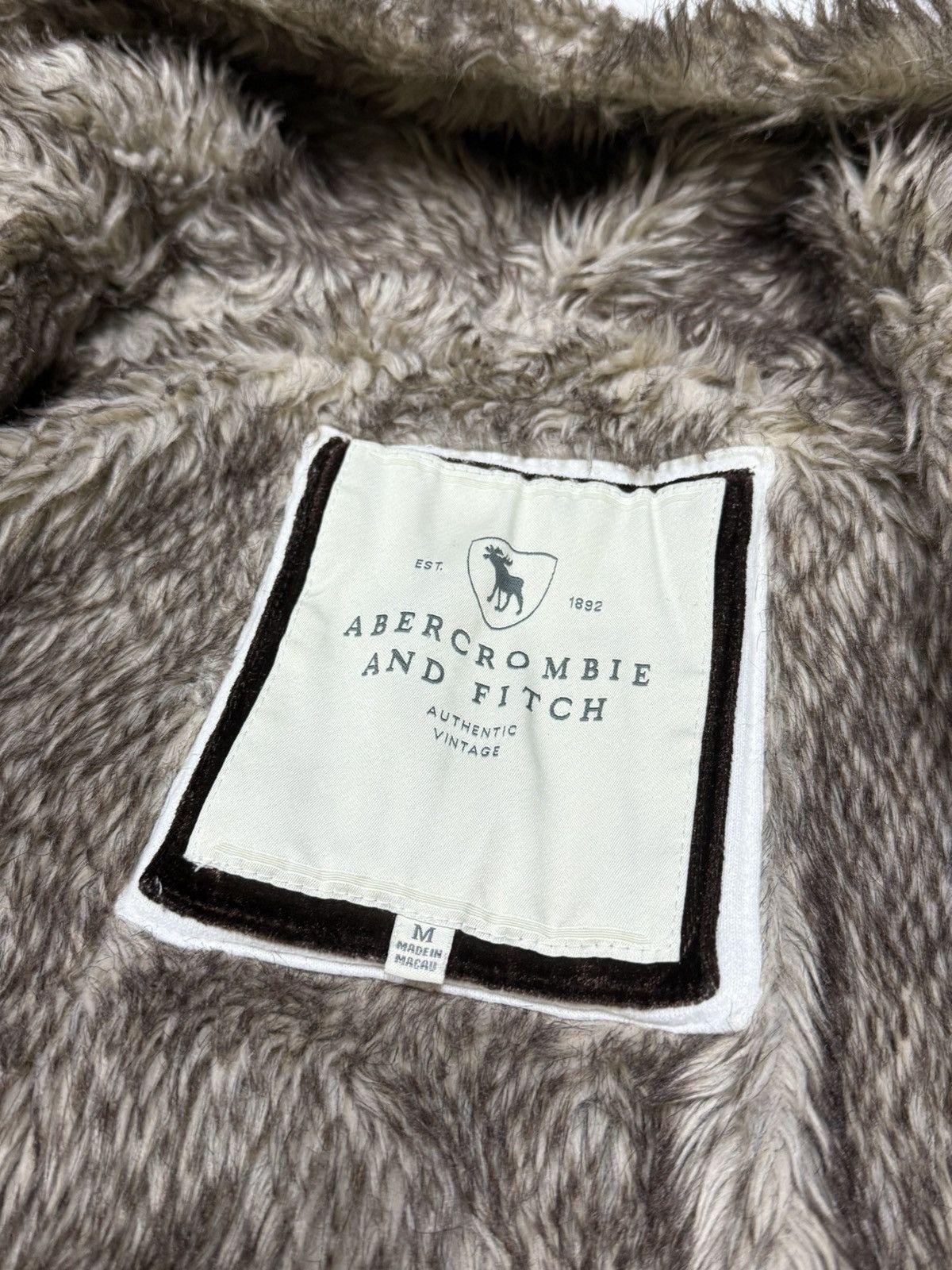 Abercrombie & Fitch Abercrombie & Fitch fur hoodie zip deer Size M / US 6-8 / IT 42-44 - 4 Thumbnail