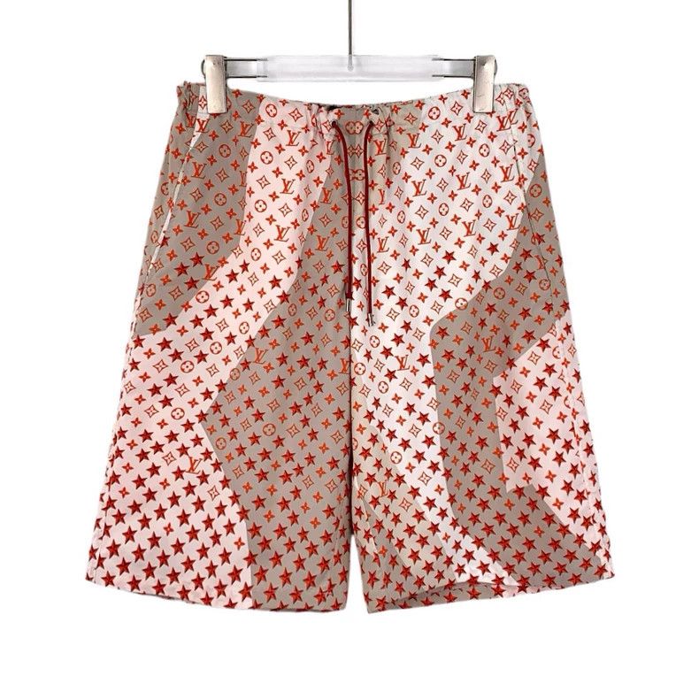 Louis Vuitton Louis Vuitton Pink Logo Star Print Shorts Size US 26 / EU 42 - 1 Thumbnail