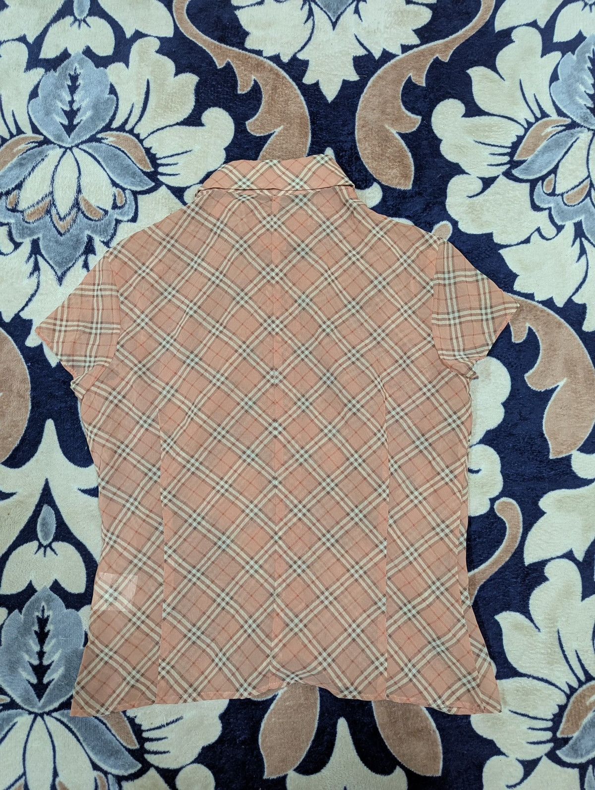 Burberry Burberry Nova Check Tank Top Shirt Size XS / US 0-2 / IT 36-38 - 2 Thumbnail