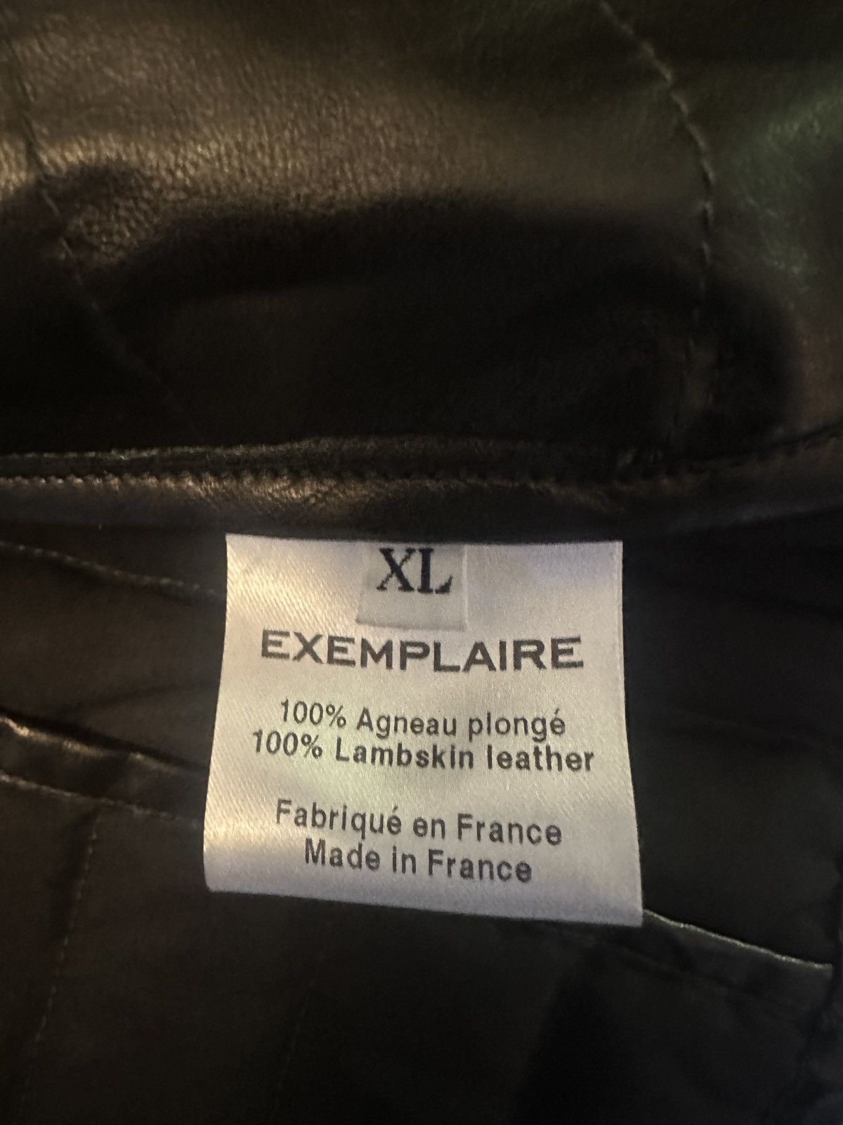 EXEMPLAIRE Exemplaire Lambskin Leather Gilet Brand New XL $5875 Retail Size US XL / EU 56 / 4 - 4 Thumbnail