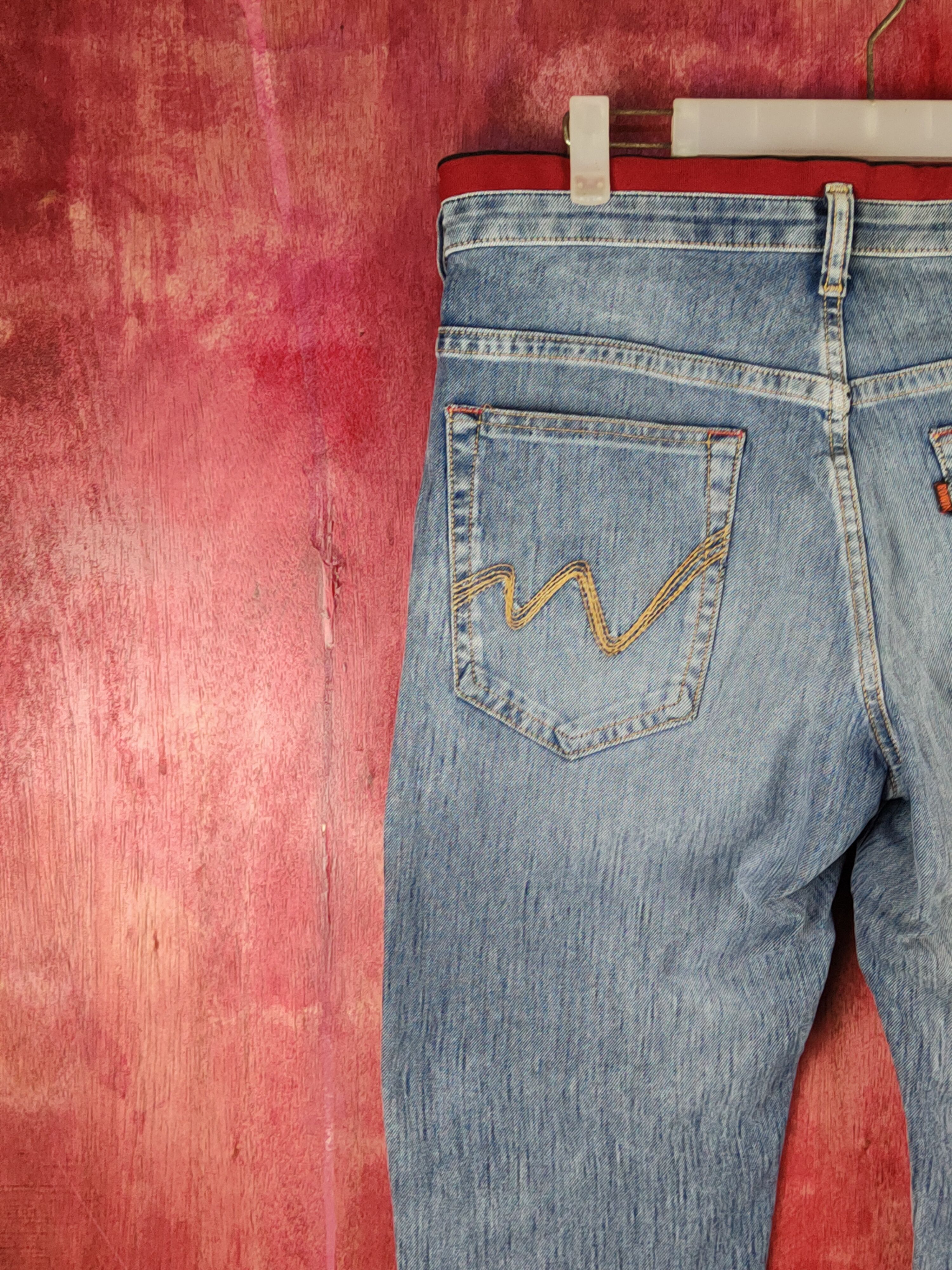 Edwin Edwin Blue Distressed Multipocket Denim #S1587 Size US 31 - 10 Thumbnail