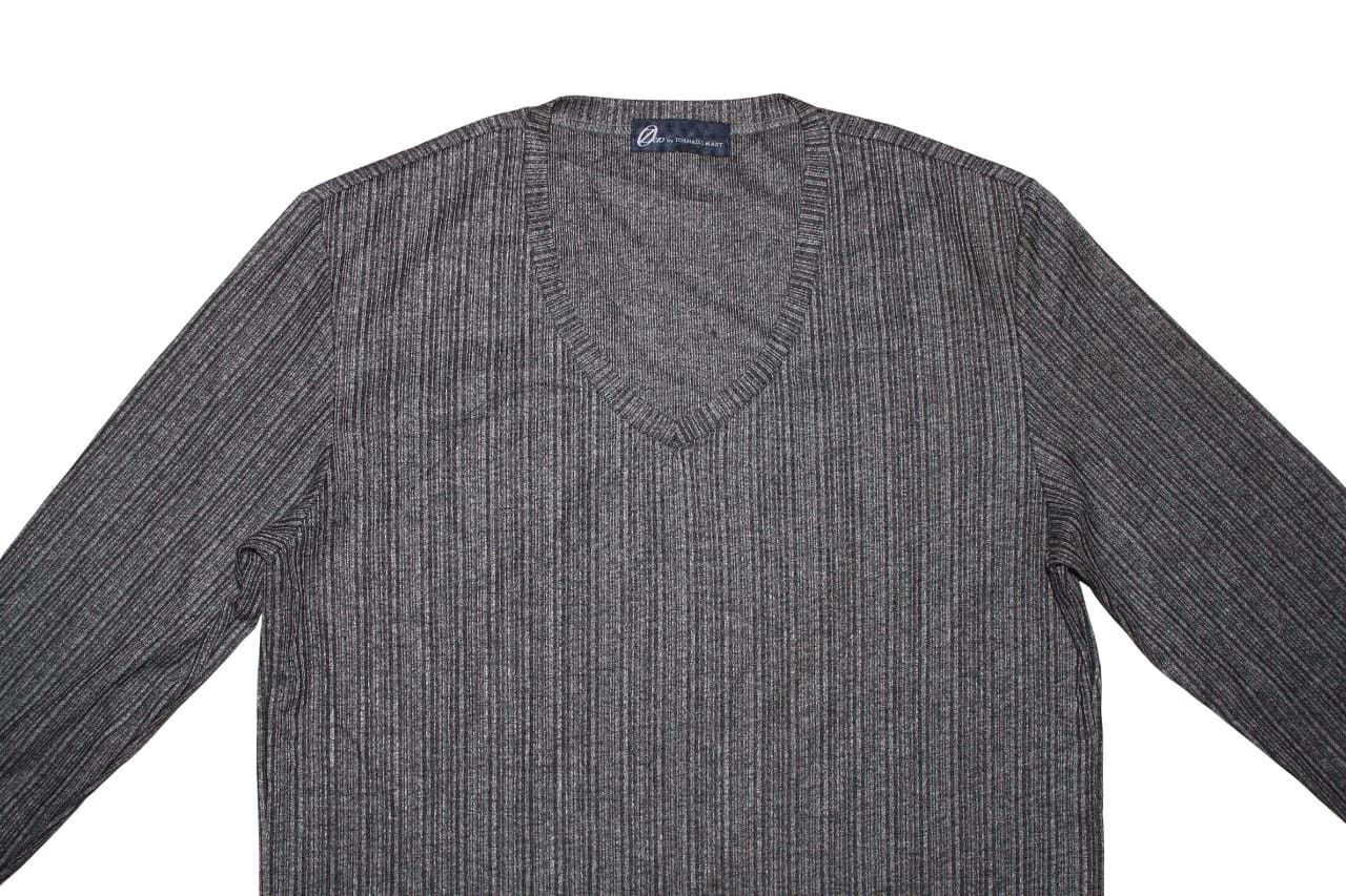 Tornado Mart ZerobyTORNADO MART Pleated Cardigan Longsleeve T-Shirt Size L / US 10 / IT 46 - 2 Thumbnail