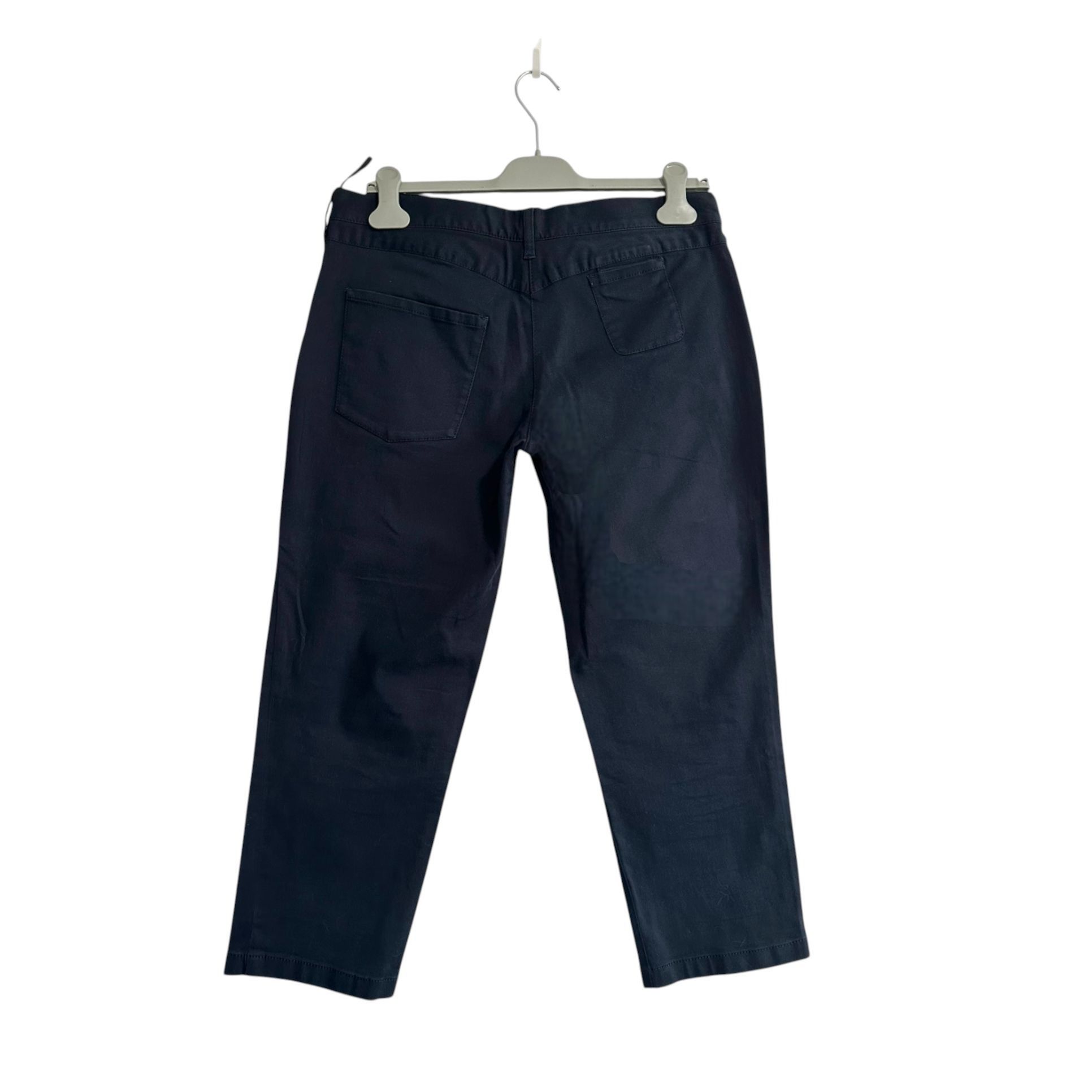 Prada Prada Cotton Tapered Cropped Pants, Size 46 IT/L Size 32" / US 10 / IT 46 - 2 Thumbnail