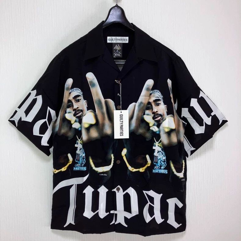 Wacko Maria WACKO MARIA 23SS TUPAC SHIRT character print short-sleeve Size US S / EU 44-46 / 1 - 1 Thumbnail