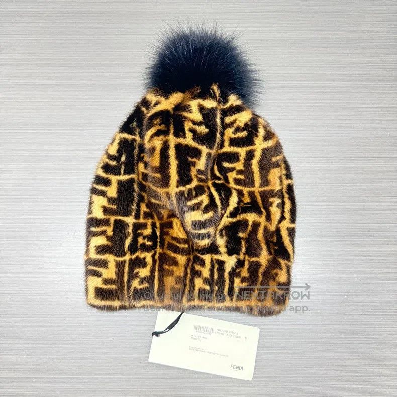 Fendi Fendi size S Printed Cap Size ONE SIZE - 1 Thumbnail