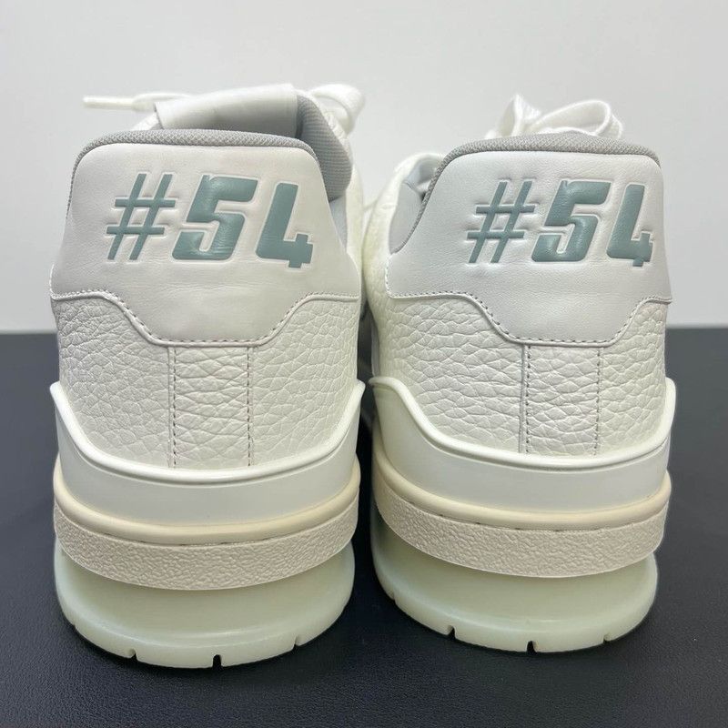 Louis Vuitton Louis Vuitton White Cement Low-Top Fashion Sneakers -2508 Size US 9.5 / EU 42-43 - 3 Thumbnail