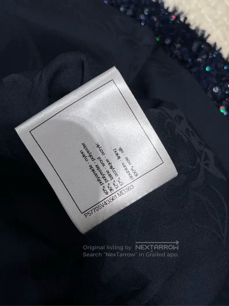 Chanel Chanel 17-year-old ground control series blue pearl sequin Size XS / US 0-2 / IT 36-38 - 6 Thumbnail