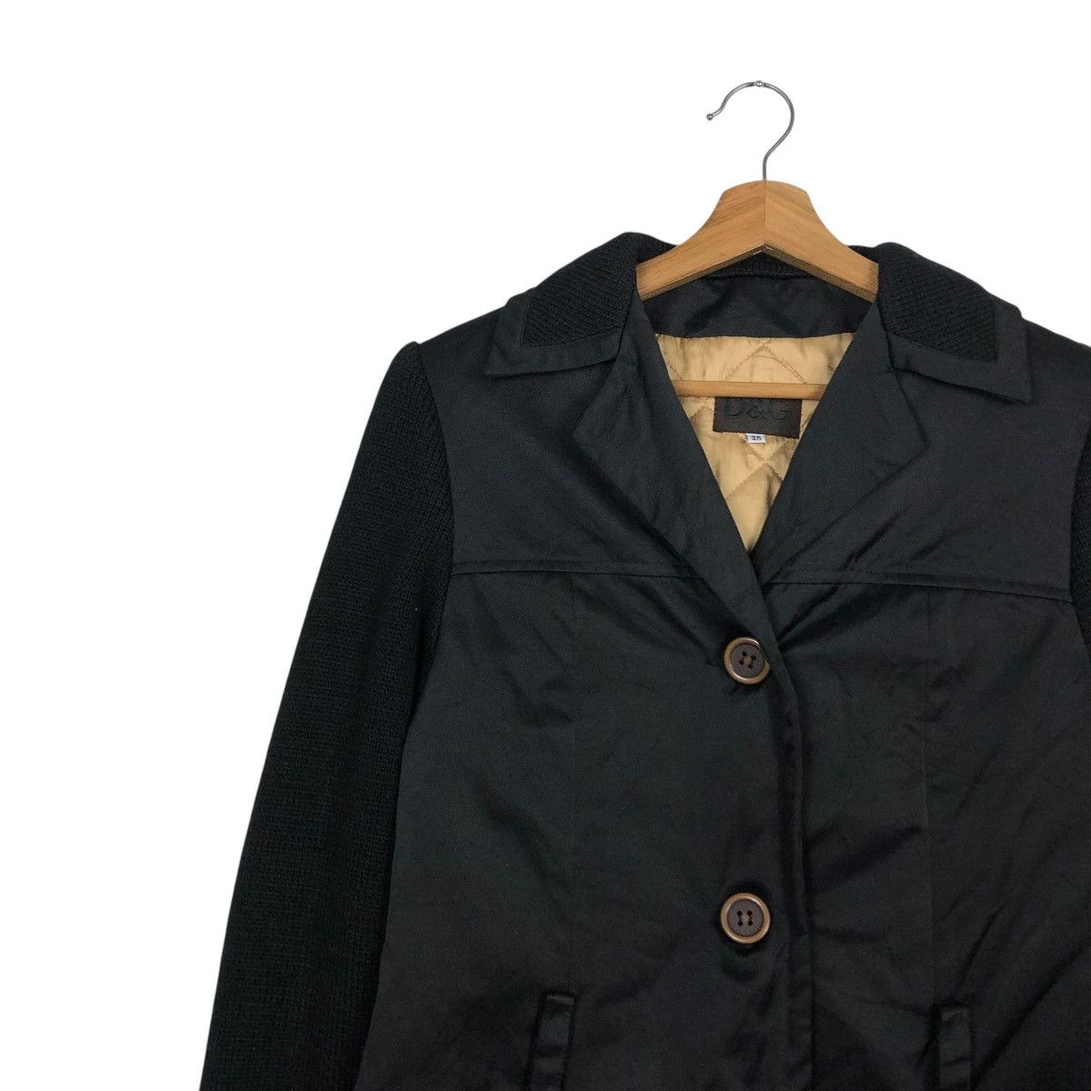 Dolce & Gabbana 🔥ICONIC BLACK CHORE JACKET D&G CARDIGAN SLEEVE Size US S / EU 44-46 / 1 - 9 Thumbnail