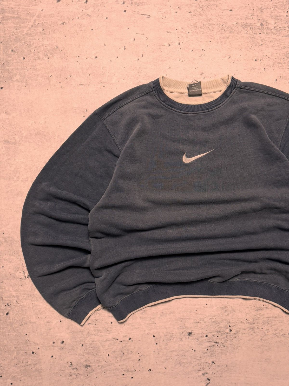 Nike × Vintage NIKE VINTAGE CENTER LOGO OVERSIZE BOXY SWEATSHIRT Size US M / EU 48-50 / 2 - 2 Thumbnail