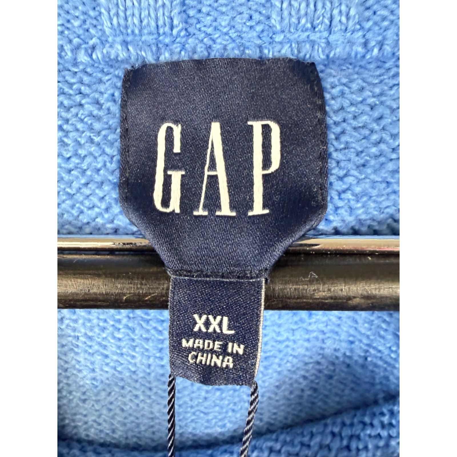 Gap Gap Sweater Womens 2XL Blue Crew Neck Pullover Long Sleeve Ribbed Cuff NWT Casual Preppy Autumn Size XXL / US 16-18 / IT 52-54 - 7 Thumbnail