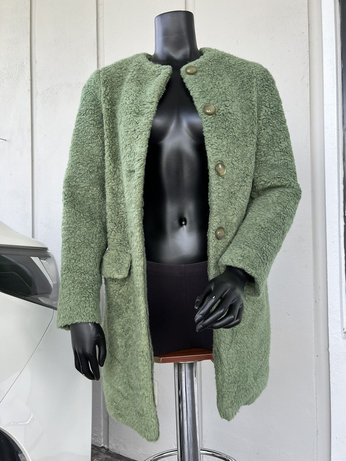 Zara Women Zara Basic Brand Fleece Winter Autumn Jacket Size XS / US 0-2 / IT 36-38 - 7 Thumbnail