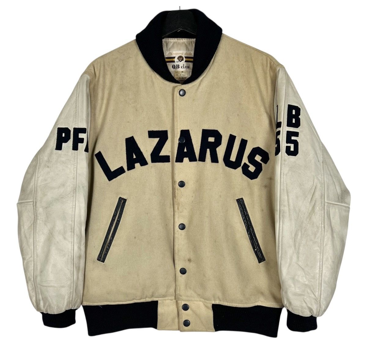Japanese Brand 80s Vintage Kamakura Football Team Lazarus Varsity Jacket Size US M / EU 48-50 / 2 - 1 Thumbnail