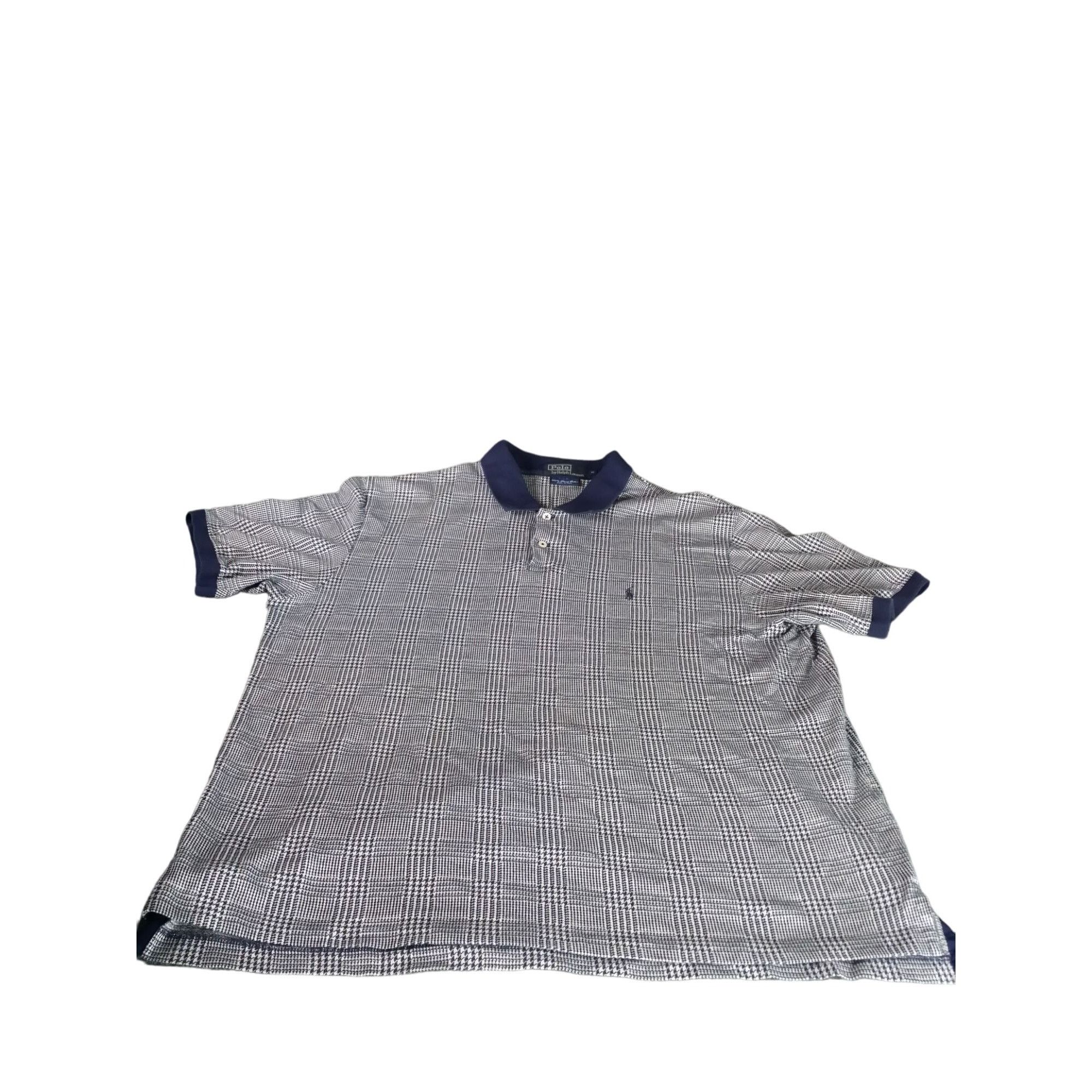 Polo Ralph Lauren Polo Ralph Lauren Gingham Polo Shirt Men Sz XL Pima Cotton C Size US XL / EU 56 / 4 - 1 Thumbnail