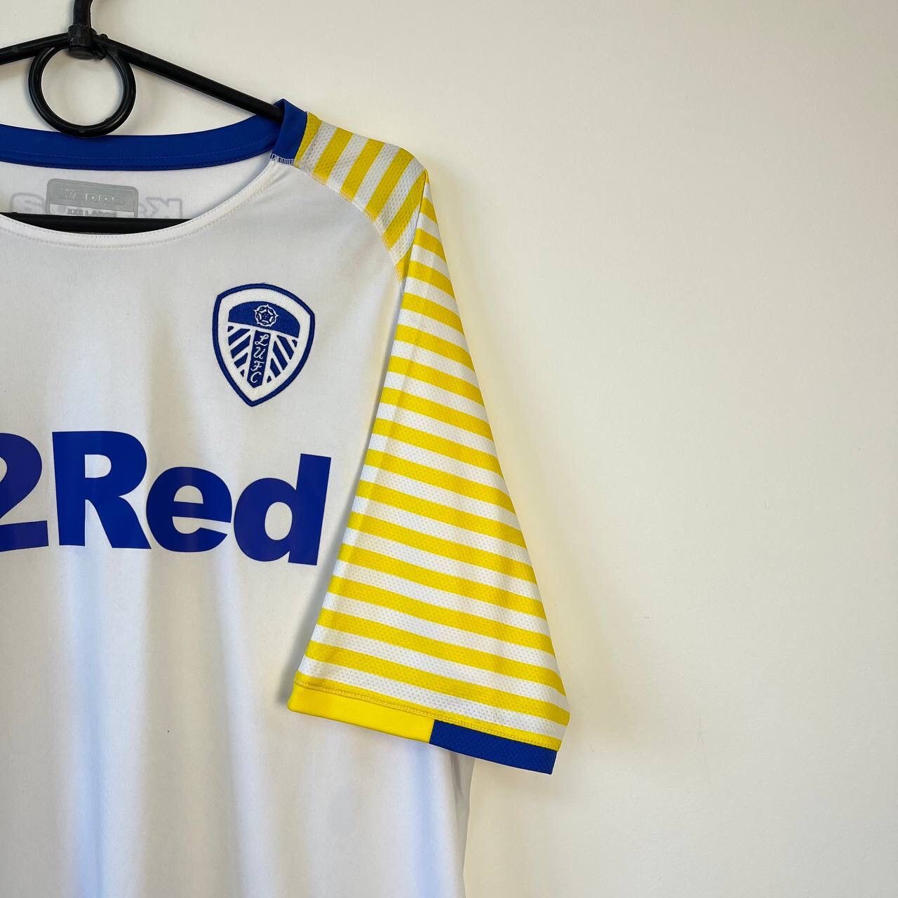 Kappa Kappa Leeds United Football Socce Shirt Training Size XXXL Size US XXL / EU 58 / 5 - 3 Thumbnail