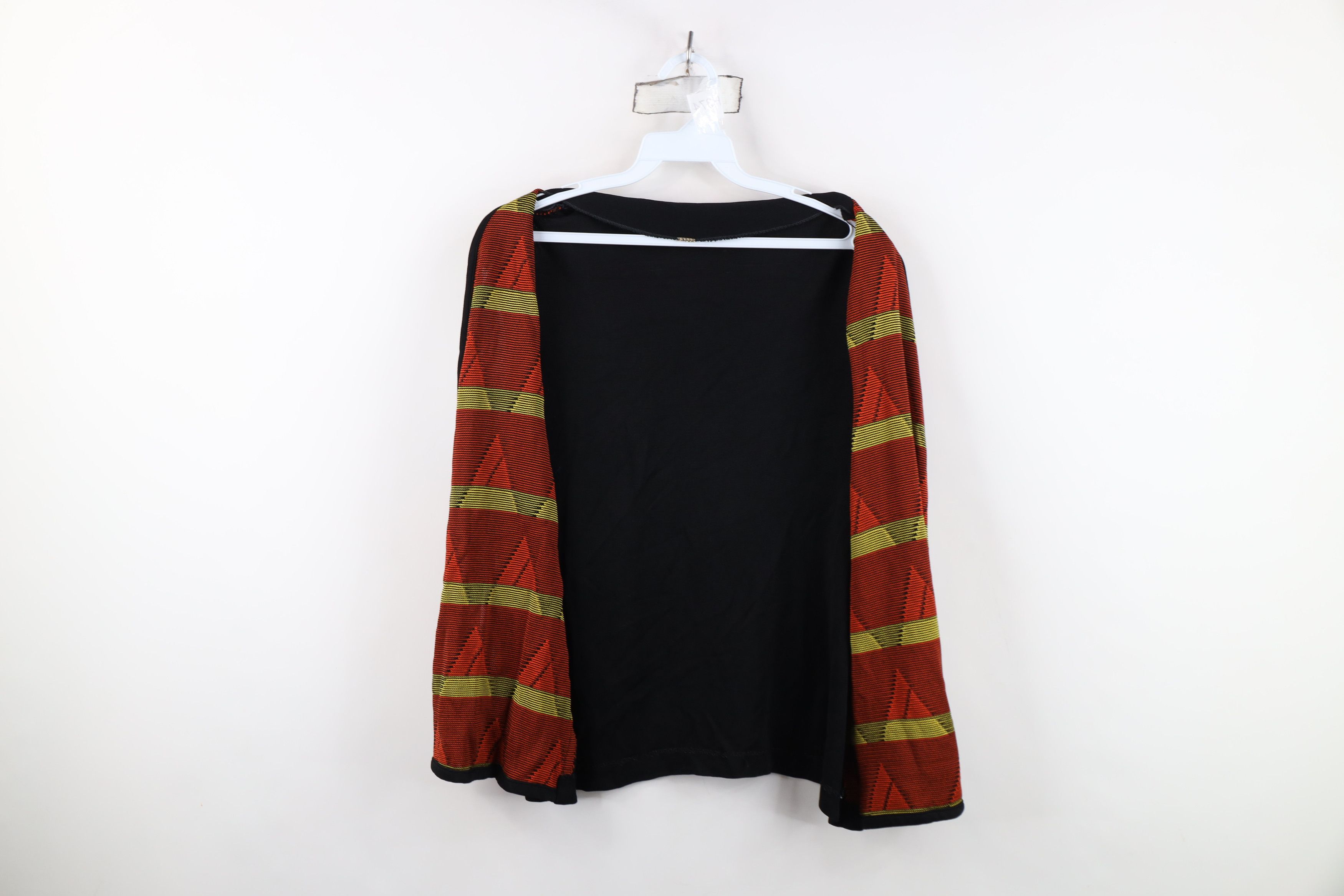 Vintage Vintage 60s 70s Streetwear Knit Open Front Sweater Vest Size L / US 10 / IT 46 - 9 Thumbnail