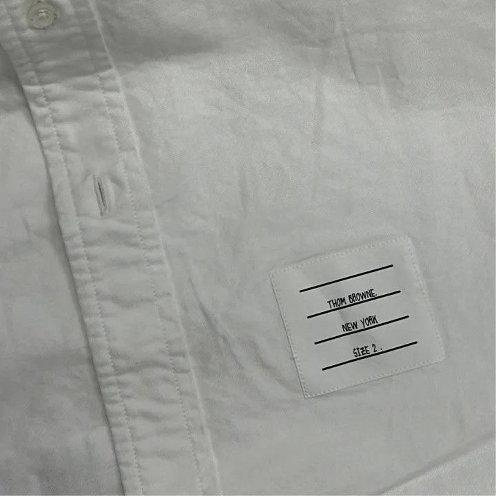 Thom Browne Thom Browne Classic Long Sleeve Shirt -2507 Size US S / EU 44-46 / 1 - 3 Thumbnail