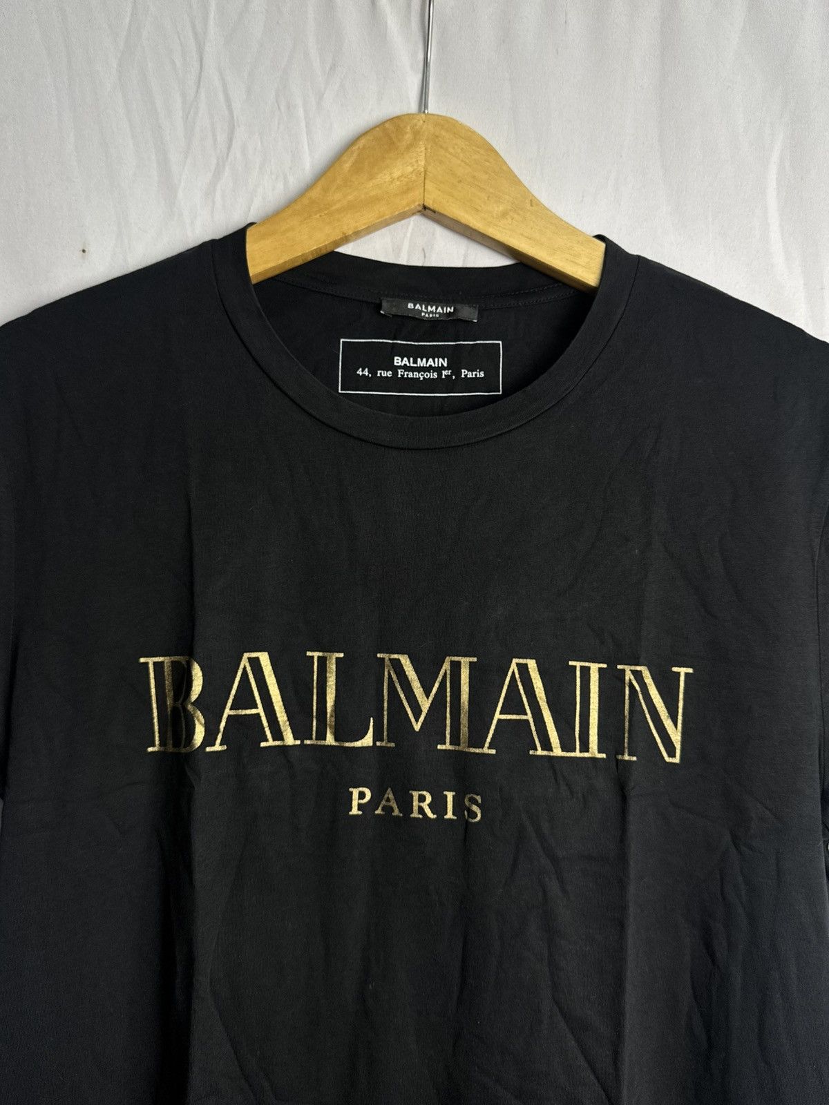 Balmain Balmain Logo Tees Size US L / EU 52-54 / 3 - 3 Thumbnail