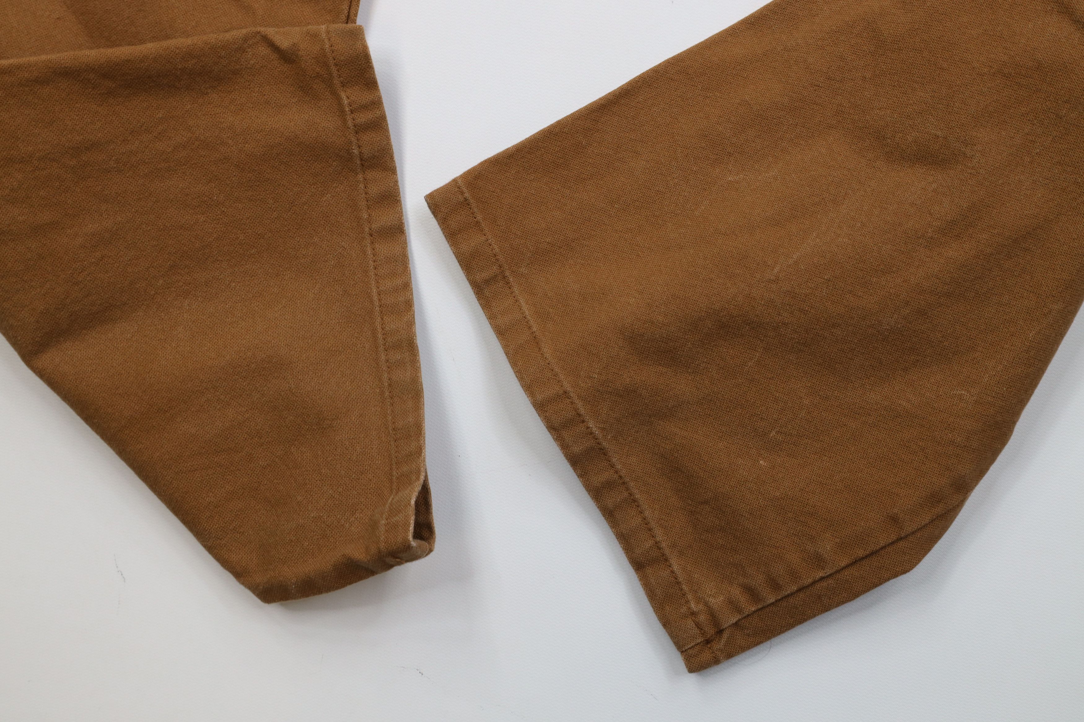 Dickies Vintage Y2K Dickies Wide Leg Dungaree Pants Duck Brown Size US 32 / EU 48 - 7 Thumbnail