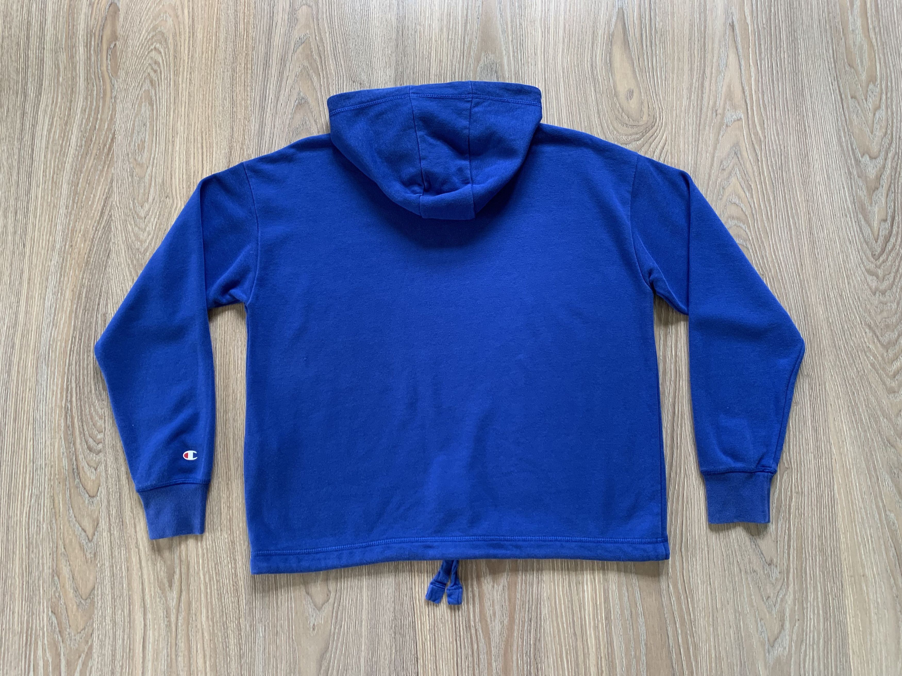 Champion × Vintage Champion Vintage Centr Logo Blue Hoodie Size US L / EU 52-54 / 3 - 3 Thumbnail