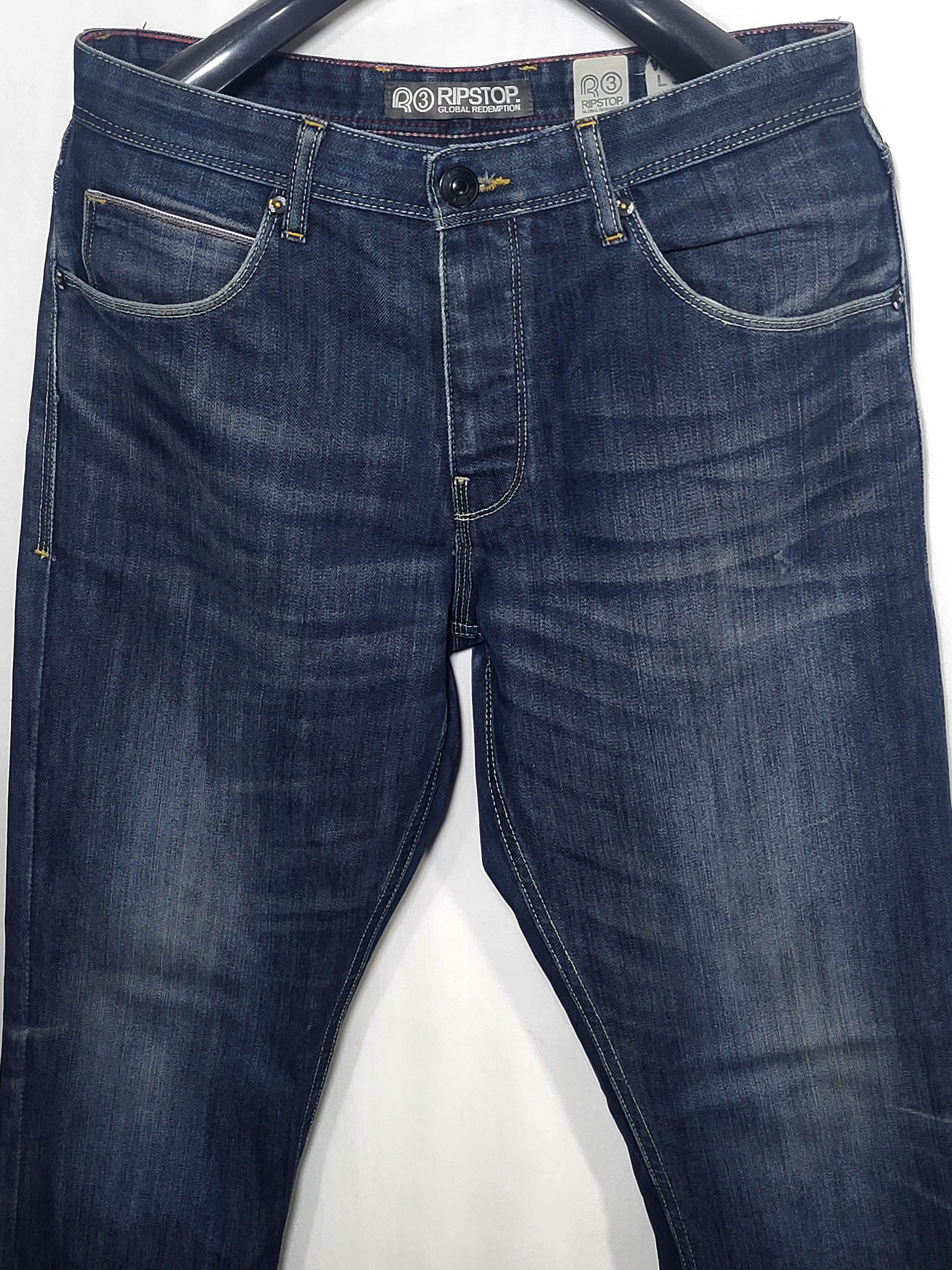 Other Vintage R3 Ripstop Jeans Y2K Style Size US 32 / EU 48 - 2 Thumbnail