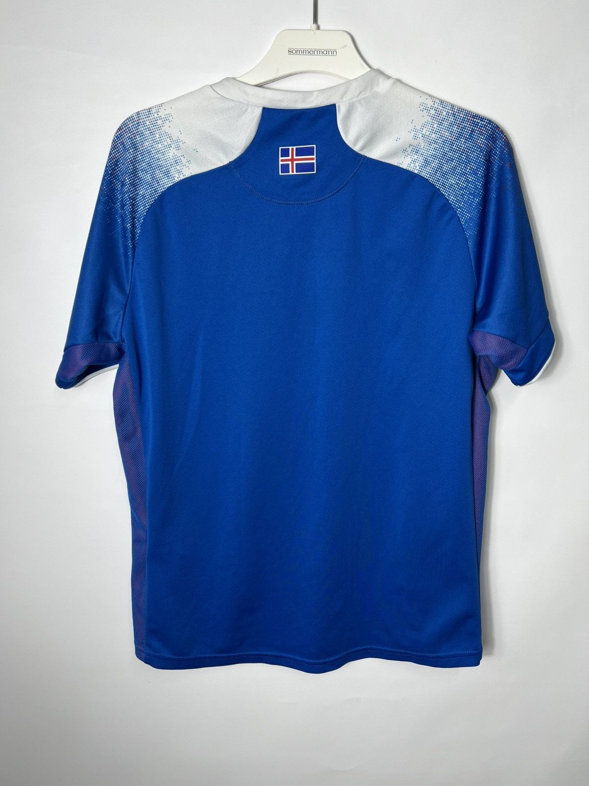Errea Errea ICELAND NATIONAL TEAM 18 19 FOOTBALL SOCCER JERSEY Size US M / EU 48-50 / 2 - 8 Thumbnail
