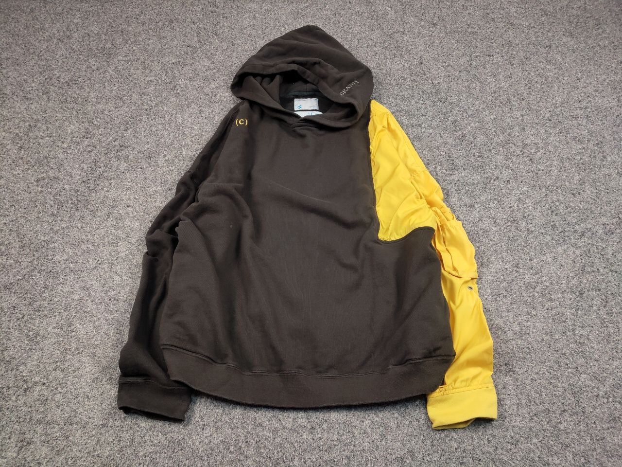 C2H4 Rare C2H4 18SS - Design Dark Reconstructed Sleeve Hoodie Size US M / EU 48-50 / 2 - 2 Thumbnail