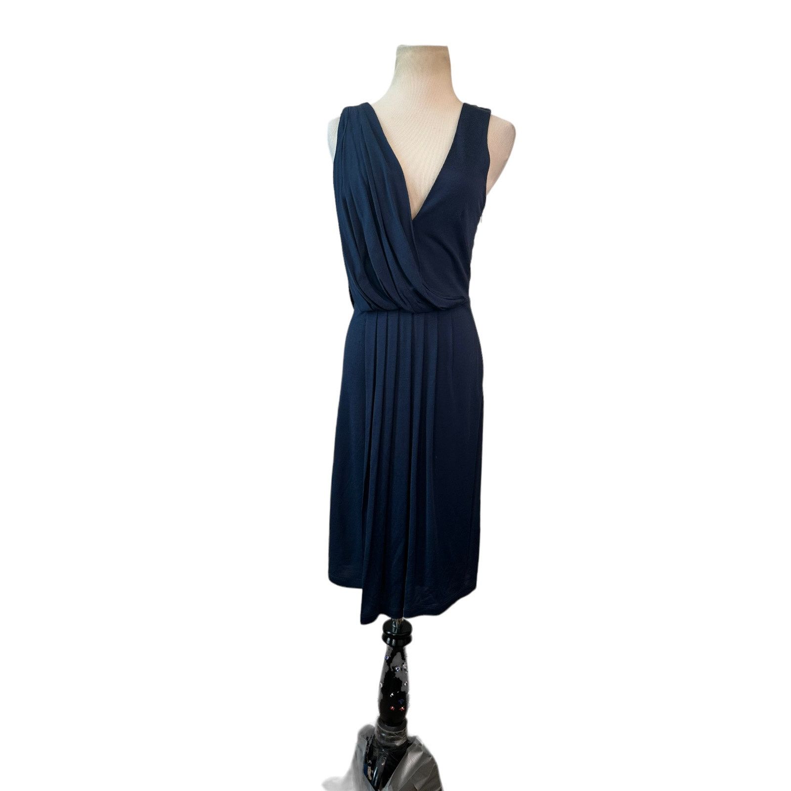 French Connection French Connection navy blue pleated front skirt dress size 4 Size S / US 4 / IT 40 - 12 Thumbnail