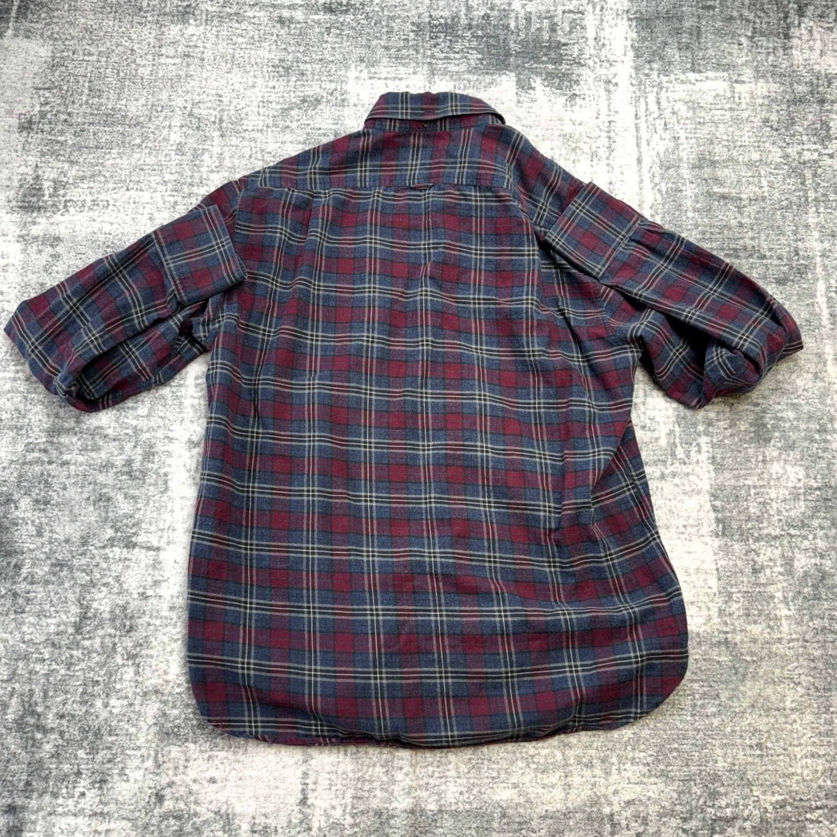 Rag & Bone rag & bone Shirt Mens Medium Plaid Flannel Button-Down Tailored Workwear Size US M / EU 48-50 / 2 - 7 Thumbnail