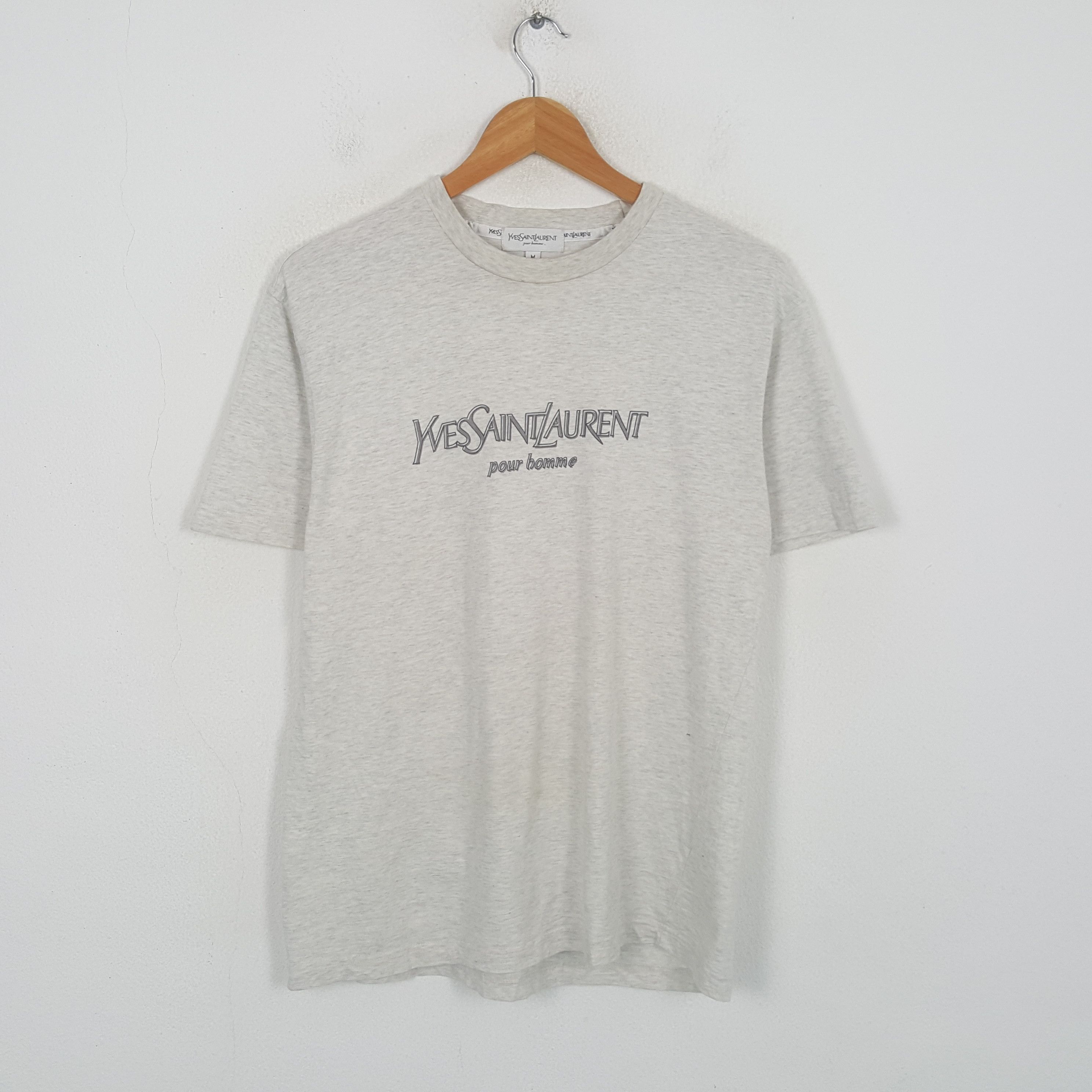 Yves Saint Laurent Vintage Yves Saint Laurent Italian Brand T-shirt C294N36 Size US M / EU 48-50 / 2 - 1 Thumbnail