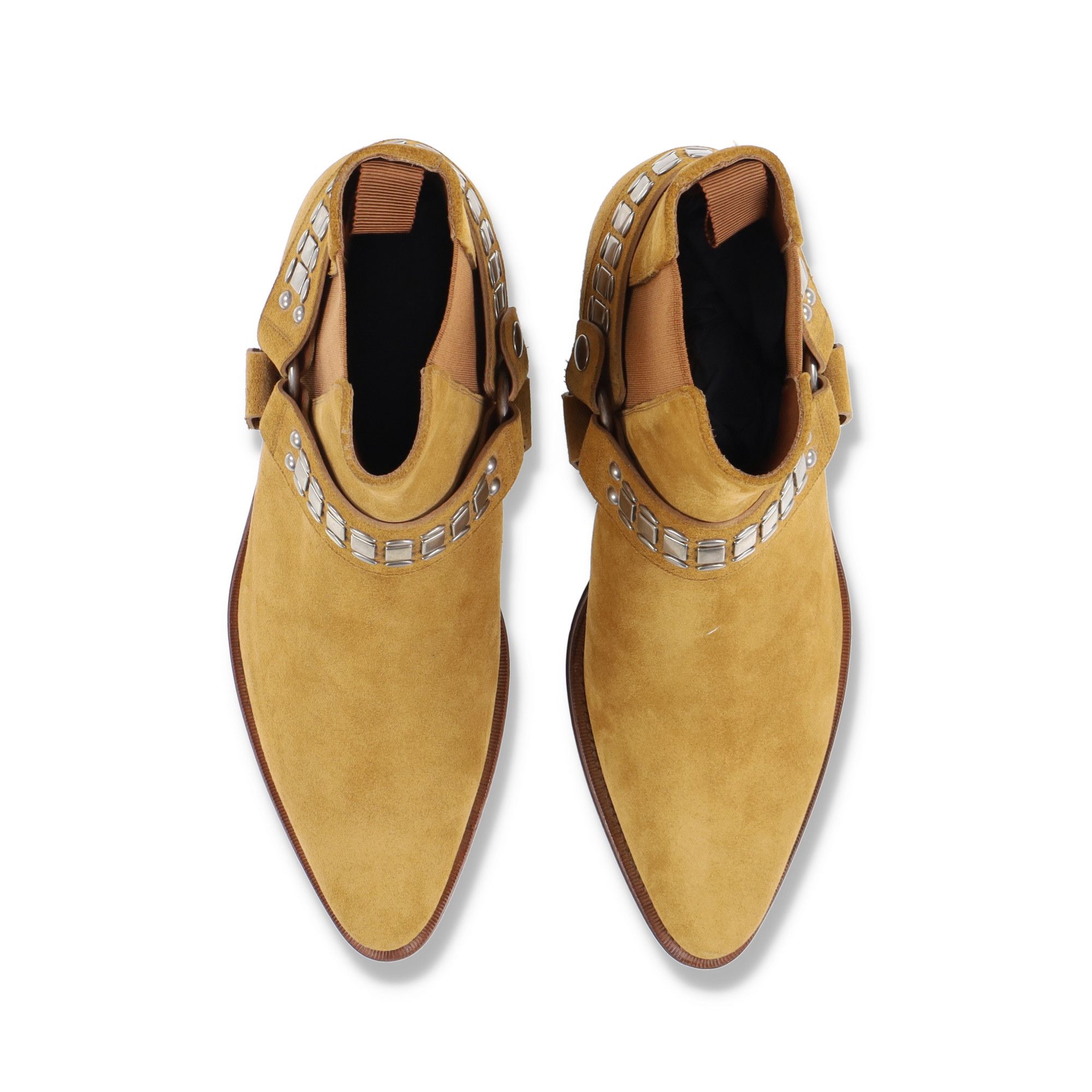Celine Camargue Biker Chelsea 40mm Havana Boots Size US 9 / IT 39 - 3 Thumbnail