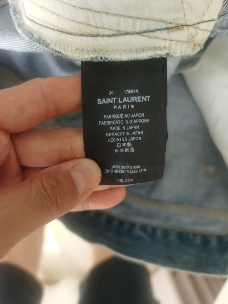 Saint Laurent Paris Saint laurent paris jeans 2506-Nextarrow Size US 31 - 6 Thumbnail