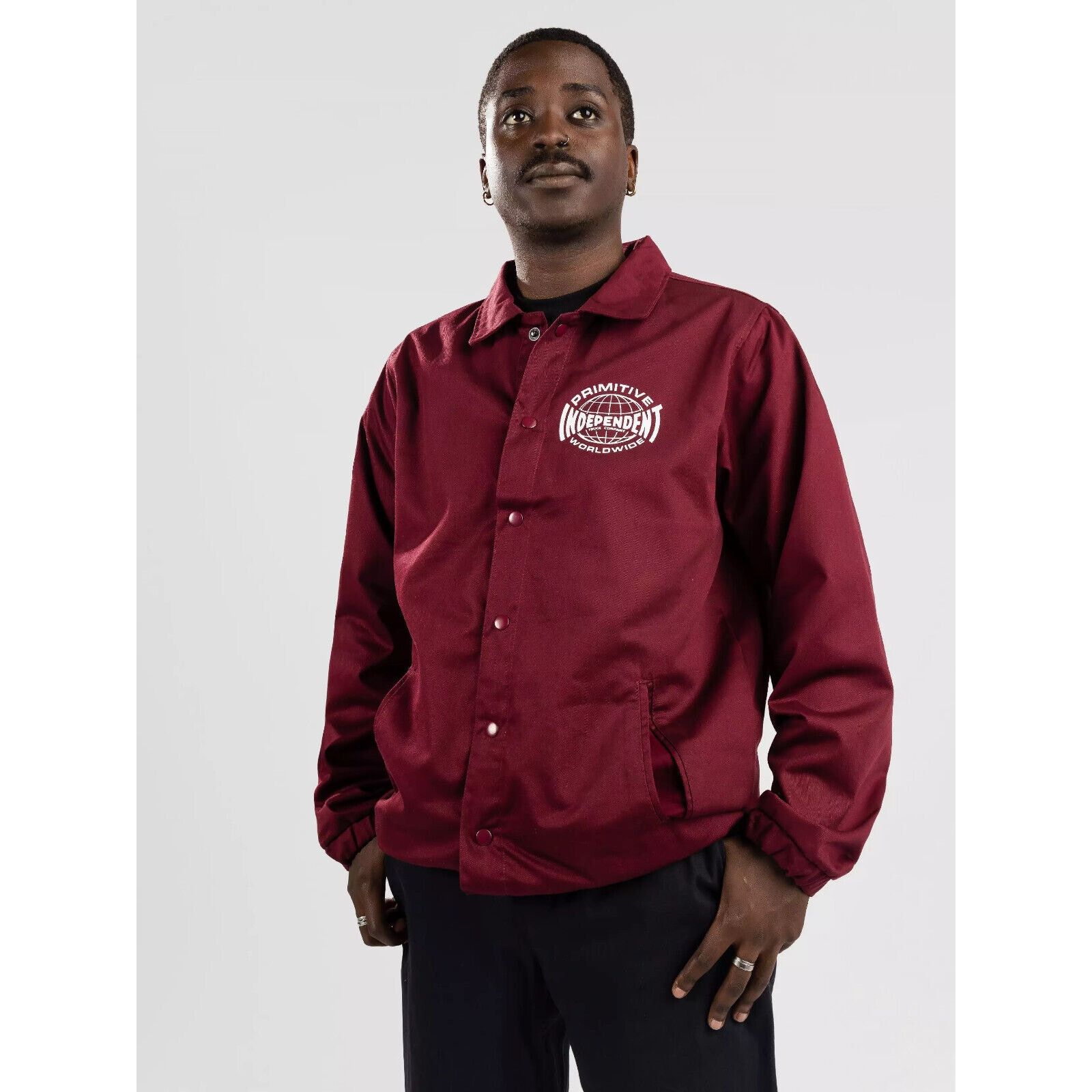 Primitive Primitive X Independent Skateboard Truck Global Coach Jacket Size US L / EU 52-54 / 3 - 5 Thumbnail