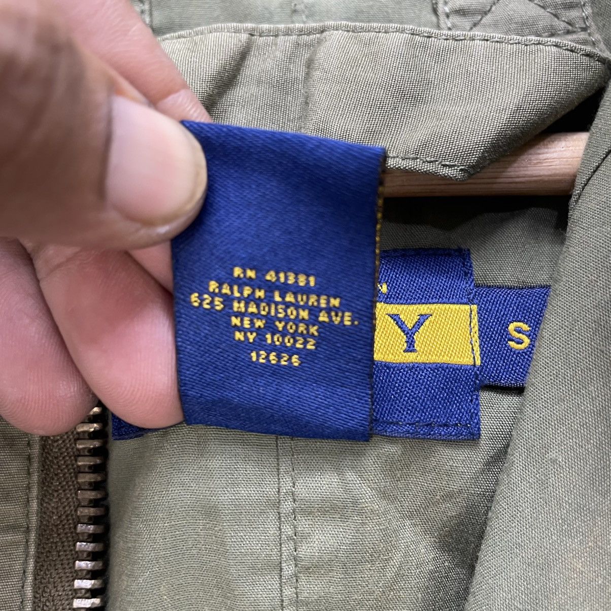 Polo Ralph Lauren 💥Vintage Polo Ralph Lauren Rugby Military Parka Jacket Size US S / EU 44-46 / 1 - 4 Thumbnail