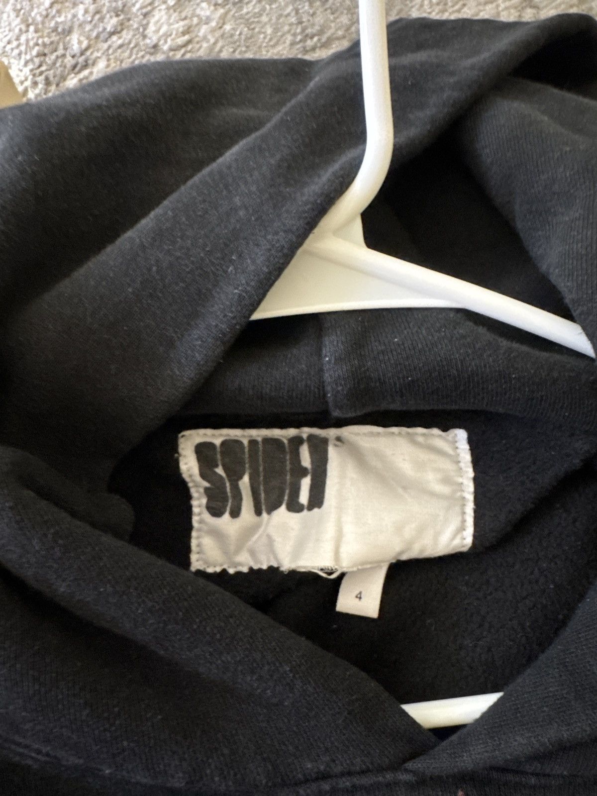 Sp5der Sp5der hoodie Size XL (fits L) heavy material 100% cotton Size US XL / EU 56 / 4 - 5 Thumbnail