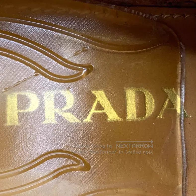 Prada Prada Colour-matched thick-soled lace-up muffin shoes Size US 4.5 / IT 34.5 - 7 Thumbnail