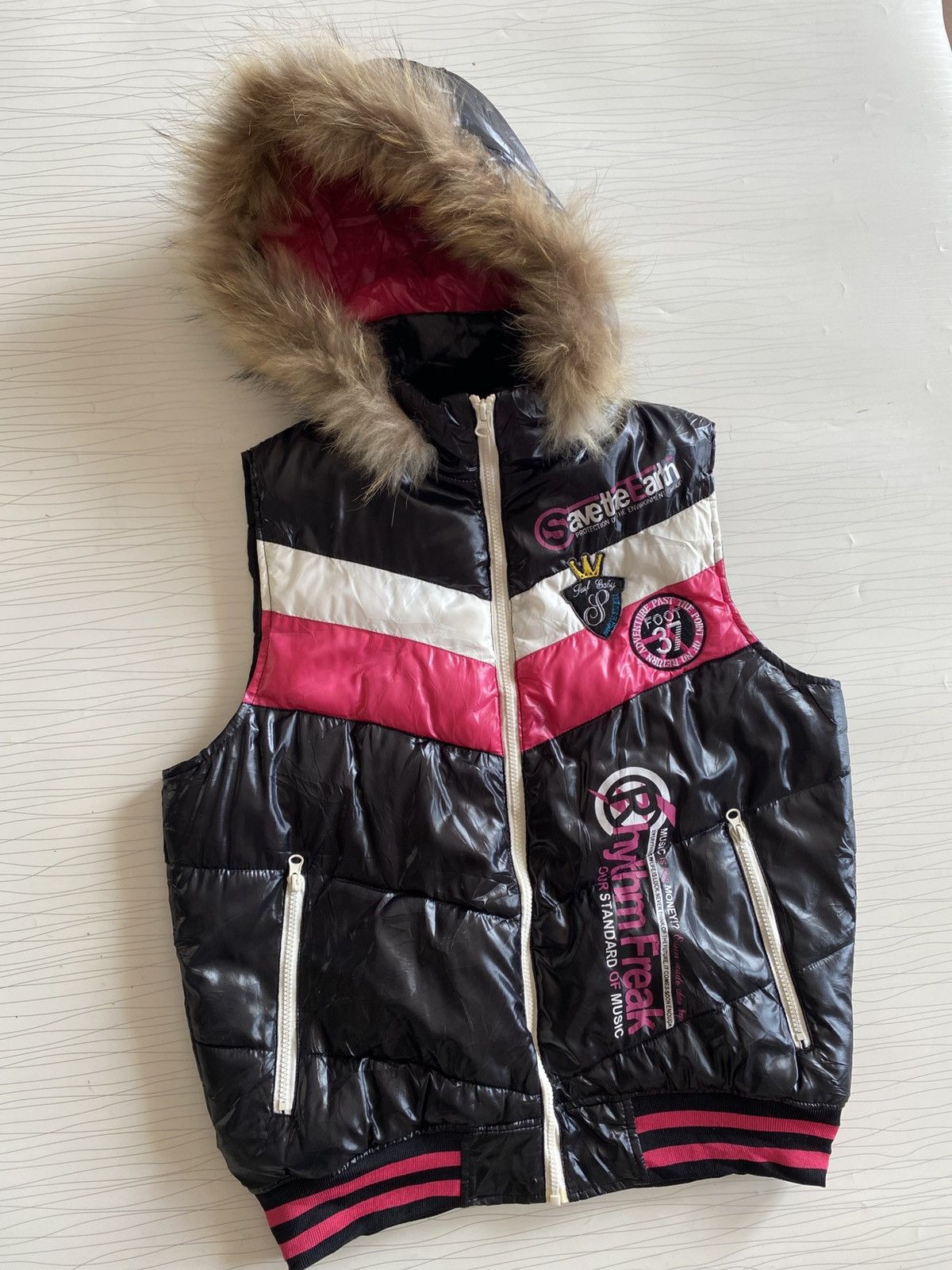 If Six Was Nine Sorridere Vest Fur Jacket Ifsixwasnine Lgb Style Size US L / EU 52-54 / 3 - 4 Thumbnail