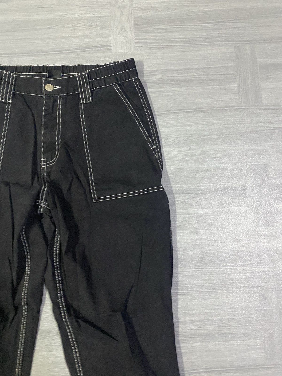Santa Cruz Skateboards Santa Cruz Y2K Black Skate Cargo Style Elasticated Cuffs Size US 30 / EU 46 - 12 Thumbnail