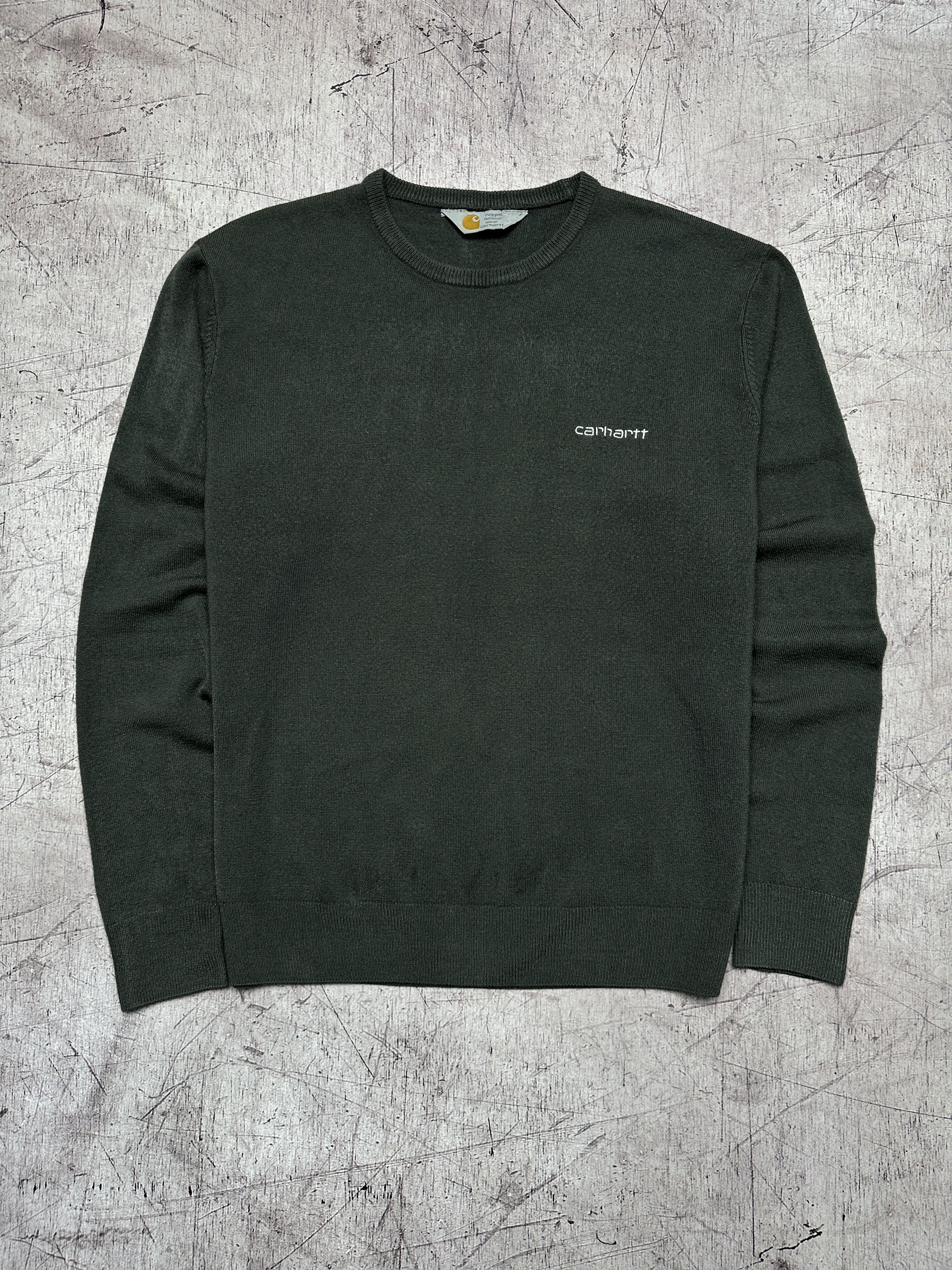 Carhartt × Vintage Carhartt Vintage Mens Crew Neck Sweater Size US L / EU 52-54 / 3 - 1 Thumbnail