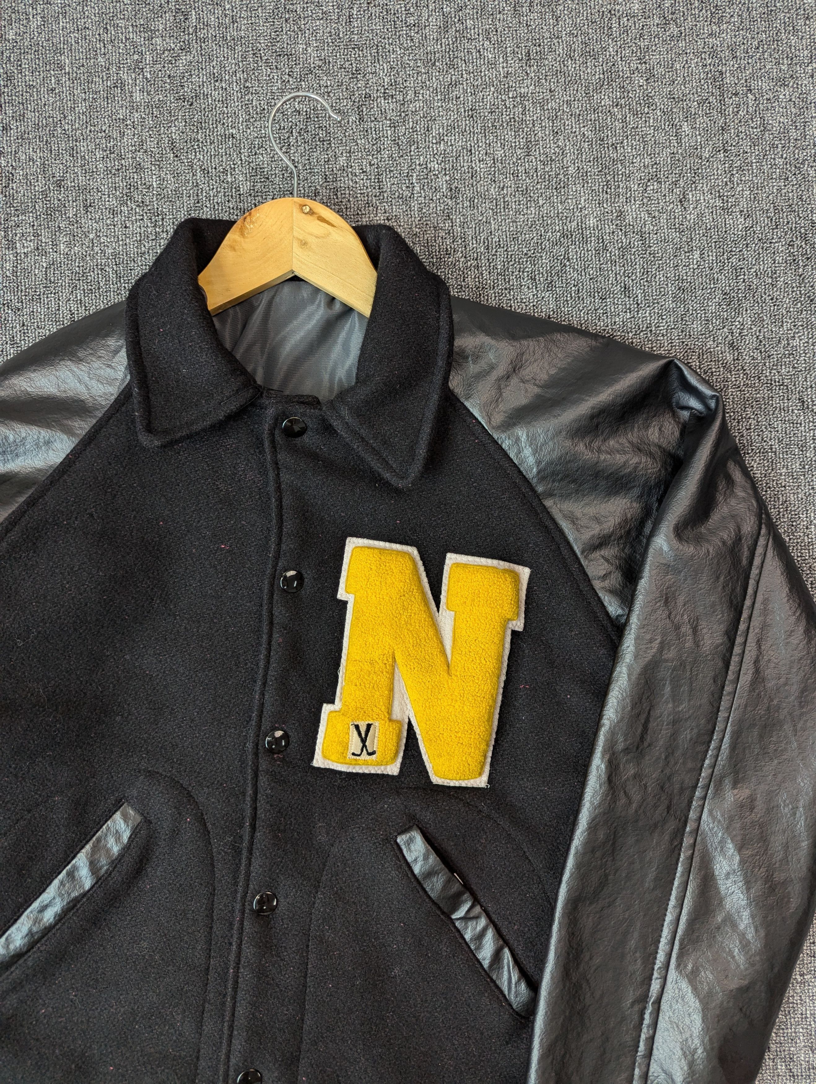 Vintage Vintage Fab Knit Letterman Varsity Jacket Size US M / EU 48-50 / 2 - 4 Thumbnail