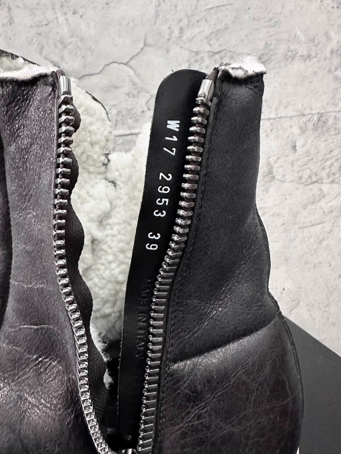 Rick Owens Rick Owens Fur Integrated High-top Sneakers K34 Size US 6 / EU 39 - 9 Thumbnail