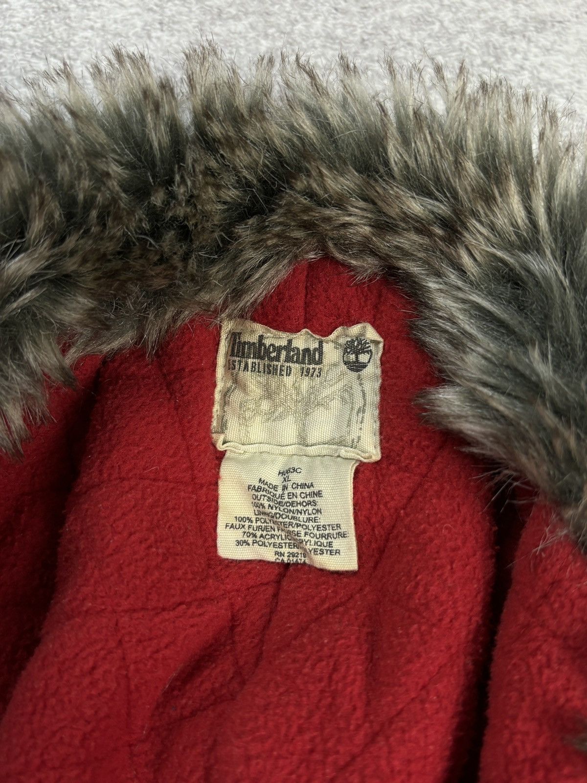 Timberland × Vintage Timberland Ear Flap Ushanka Fur Hat Size 40 - 9 Thumbnail