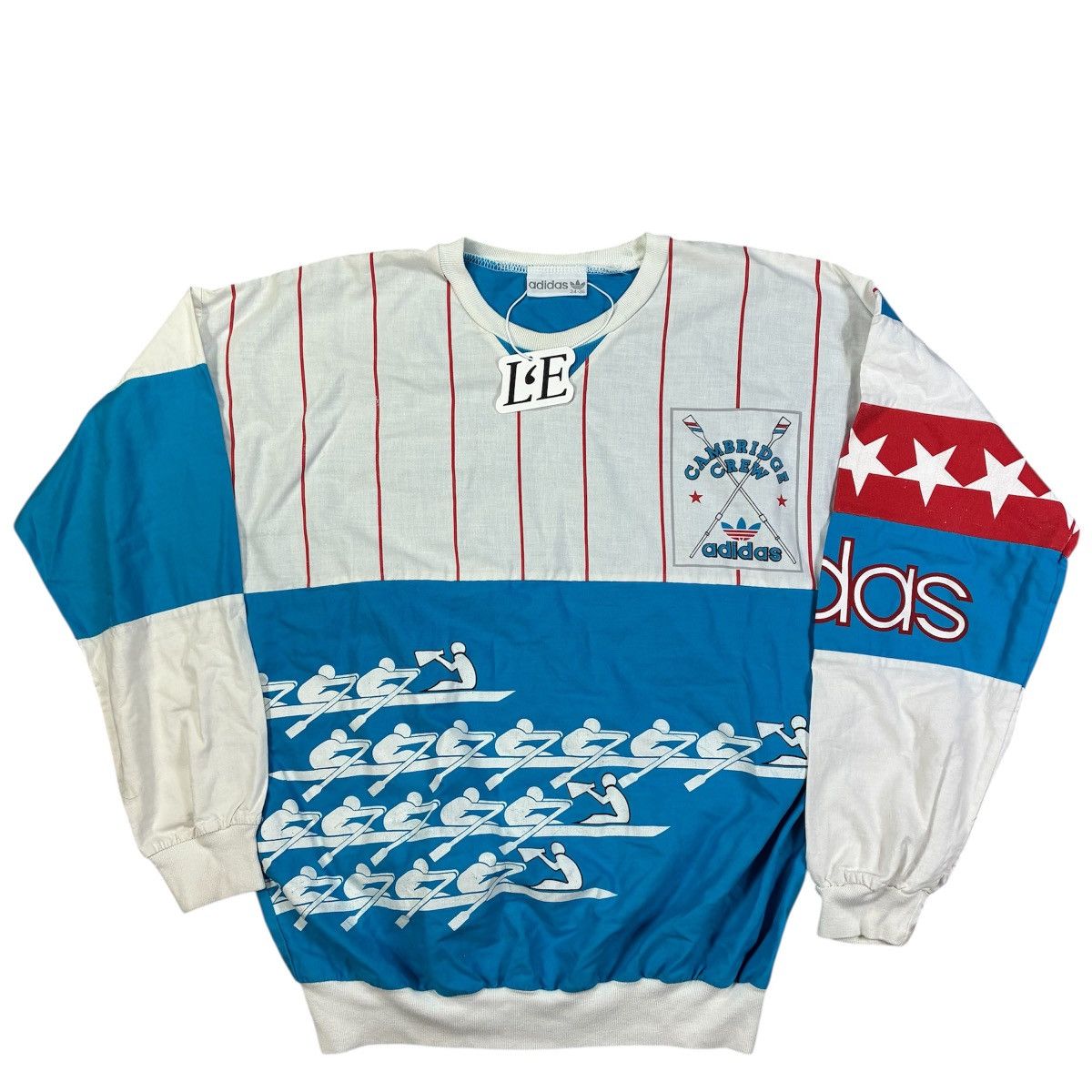 Adidas Vintage Mens 1990s Adidas Cambridge Crew Sweatshirt Size S Size US S / EU 44-46 / 1 - 1 Thumbnail